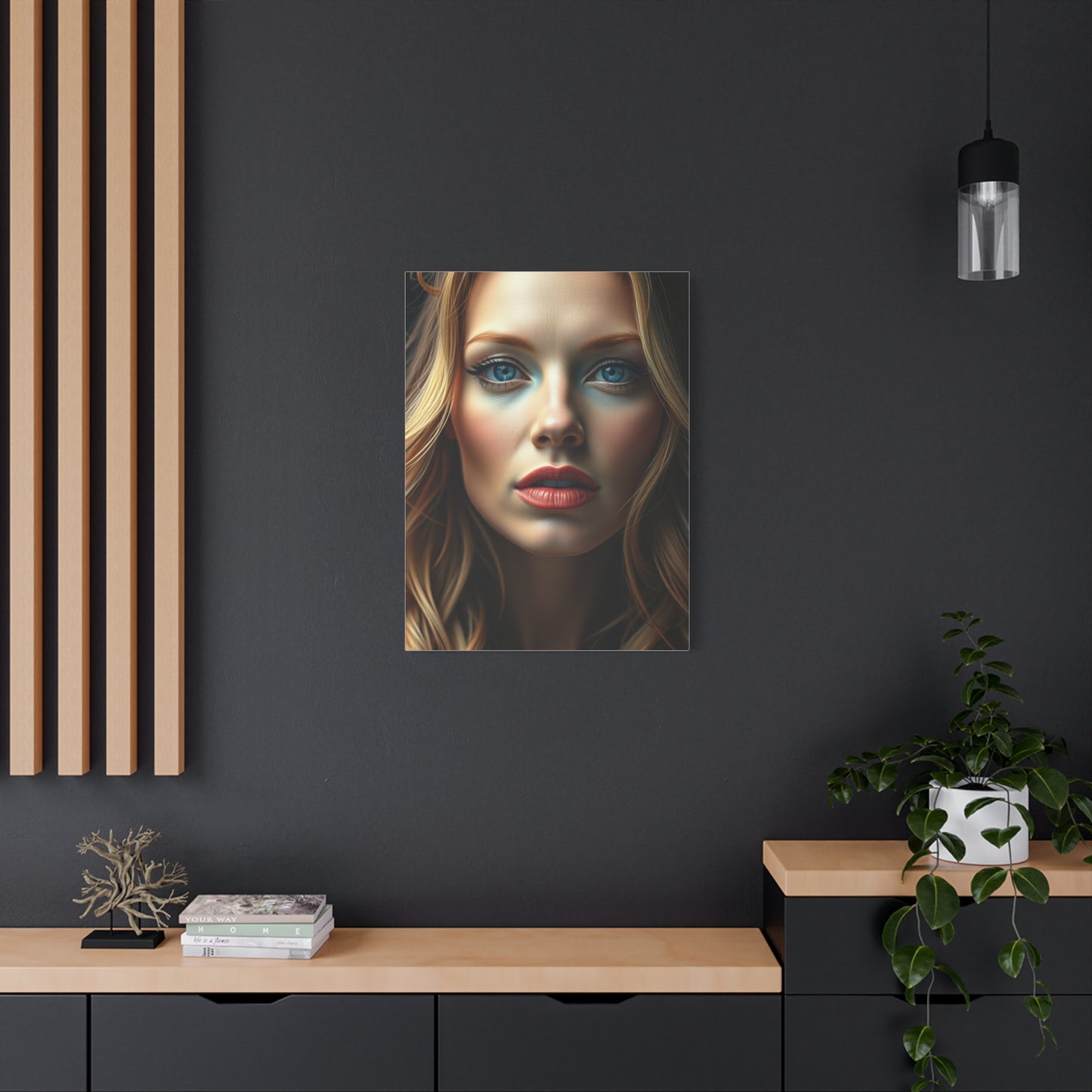 Opulent Moss Reverence Wall Art & Canvas Print