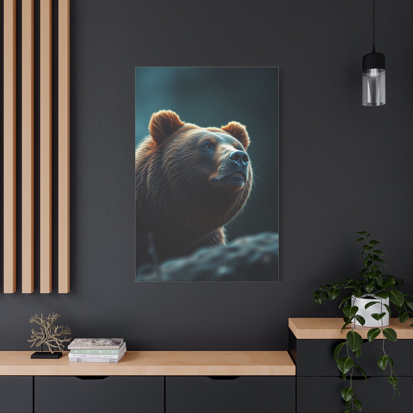 Majestic Ursine Canvas Wall Art & Canvas Print