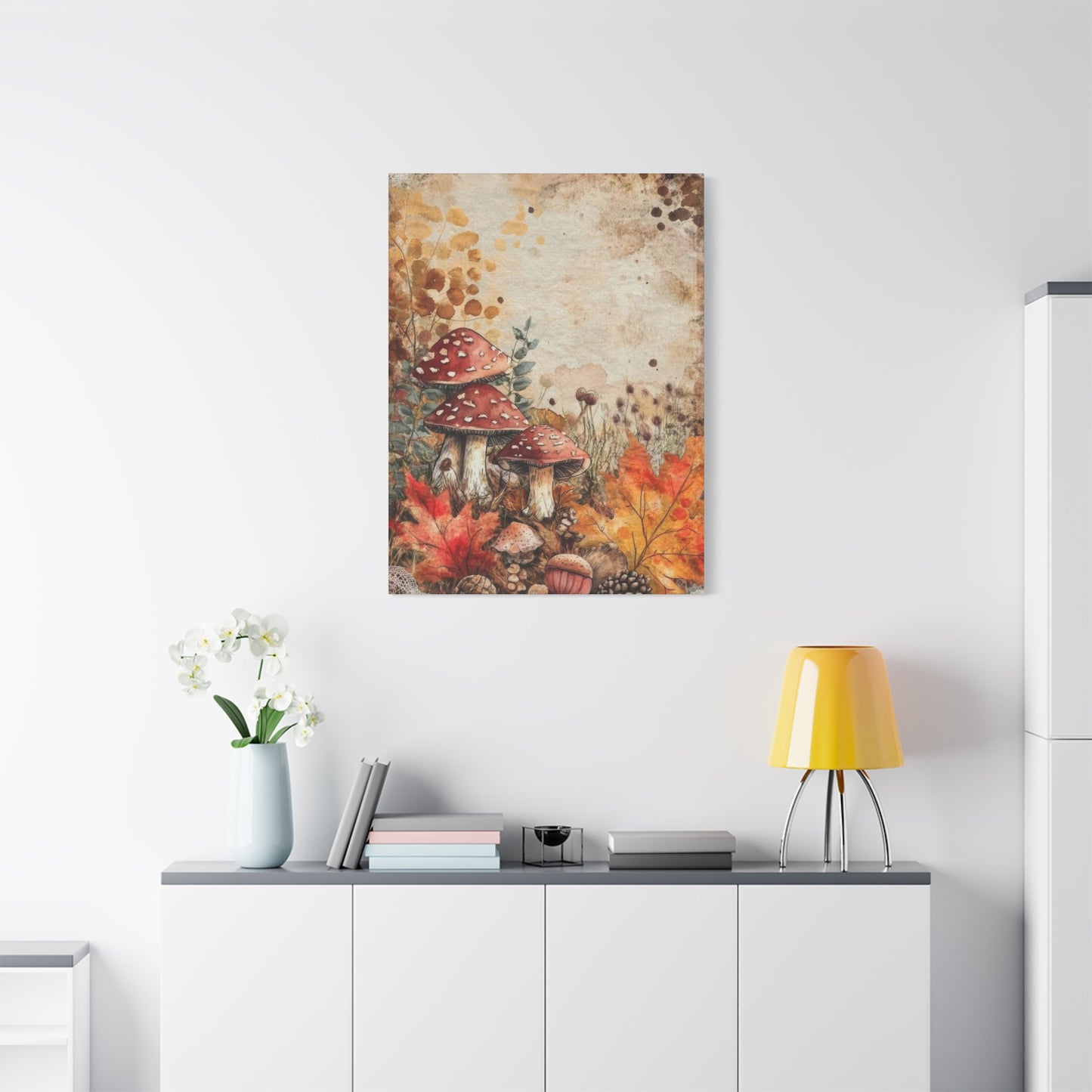 Mushroom Earthy Wall Art & Canvas Prints
