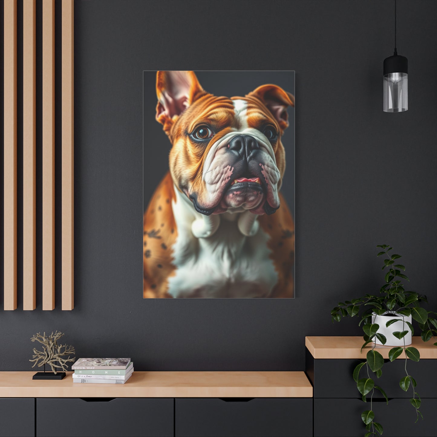 Bulldog Art Luxury Canvas Wall Art & Canvas Print