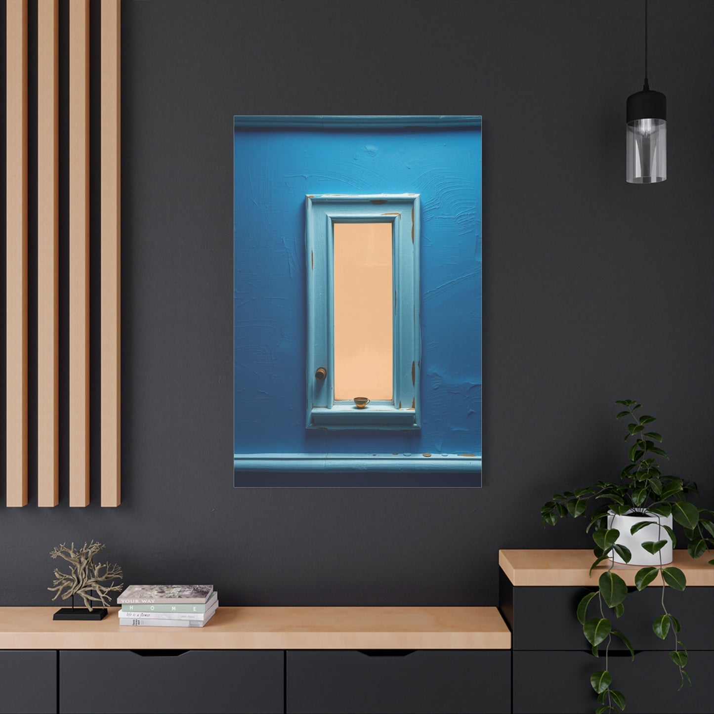 Blue and White Art Refined Canvas Wall Art & Canvas Print