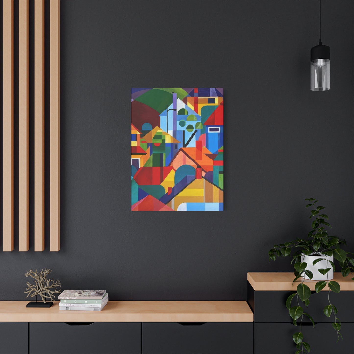 Cityscape Cubism Wall Art & Canvas Prints