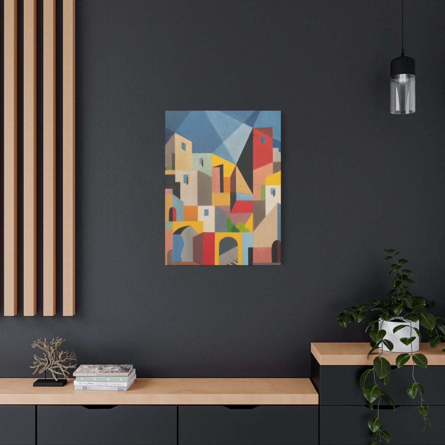 Cityscape Cubism Wall Art & Canvas Prints