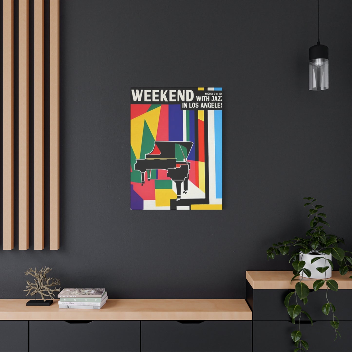 Weekend With Jazz In Los Angeles Wall Art & Canvas Prints