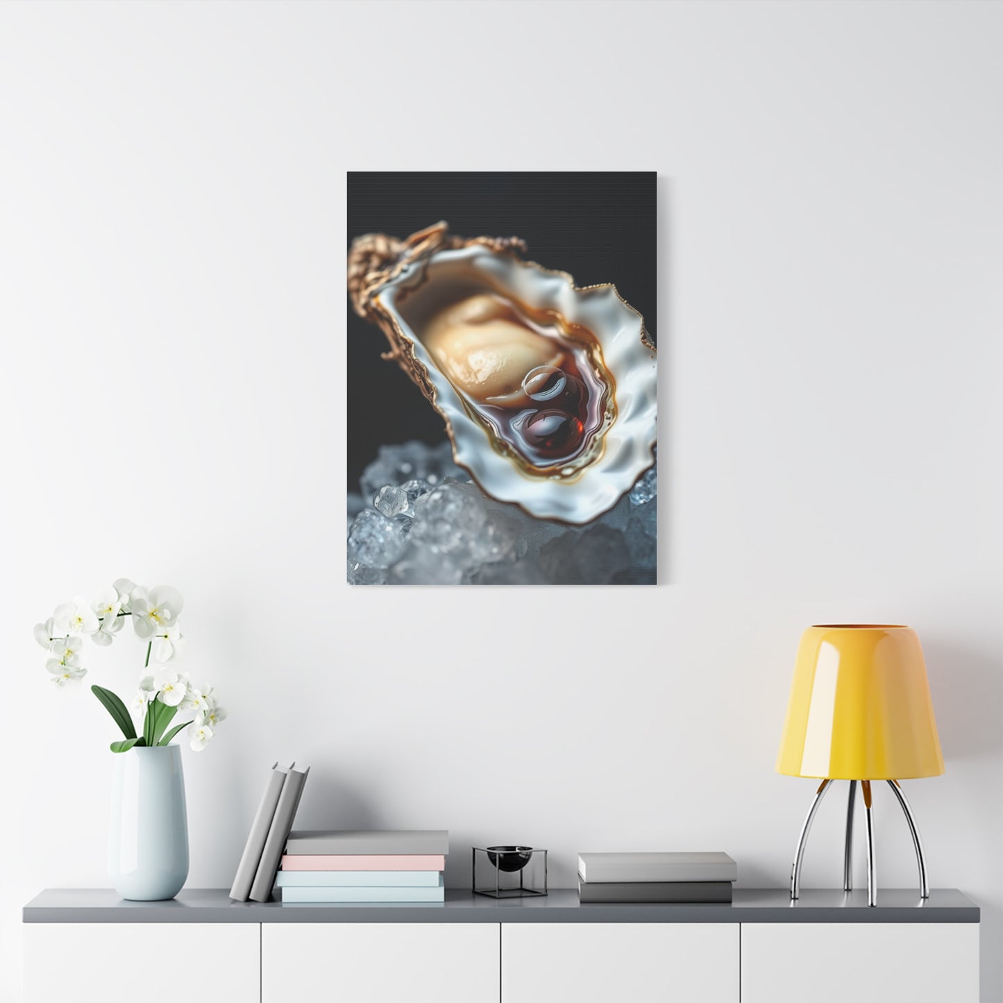 Oyster Art Canvas Art 2 Wall Art & Canvas Print