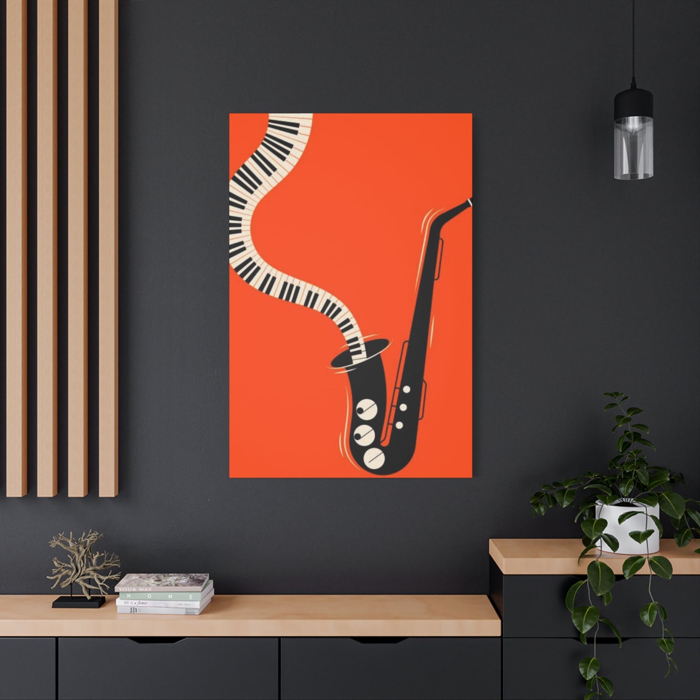 Jazz Music Instrument Wall Art & Canvas Prints