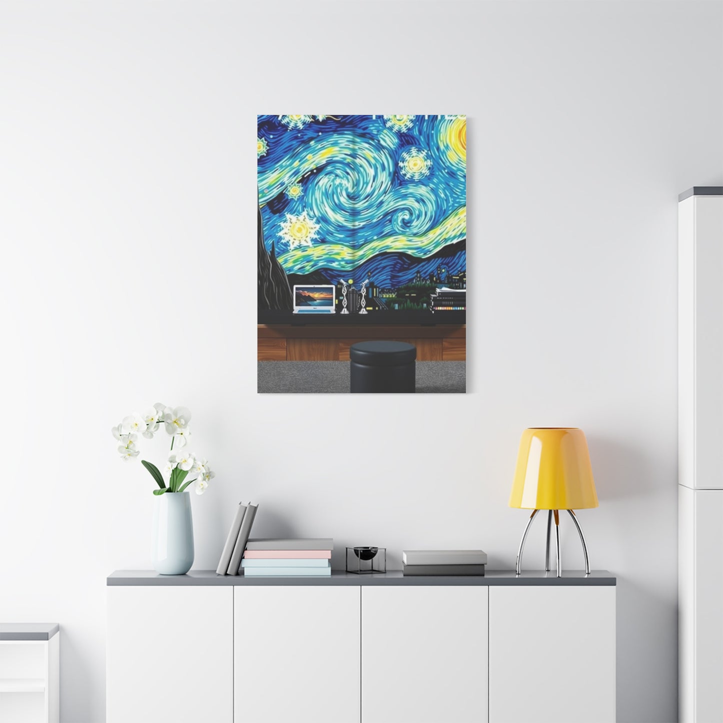 The Starry Night Canvas Art Canvas Art 1 Wall Art & Canvas Print