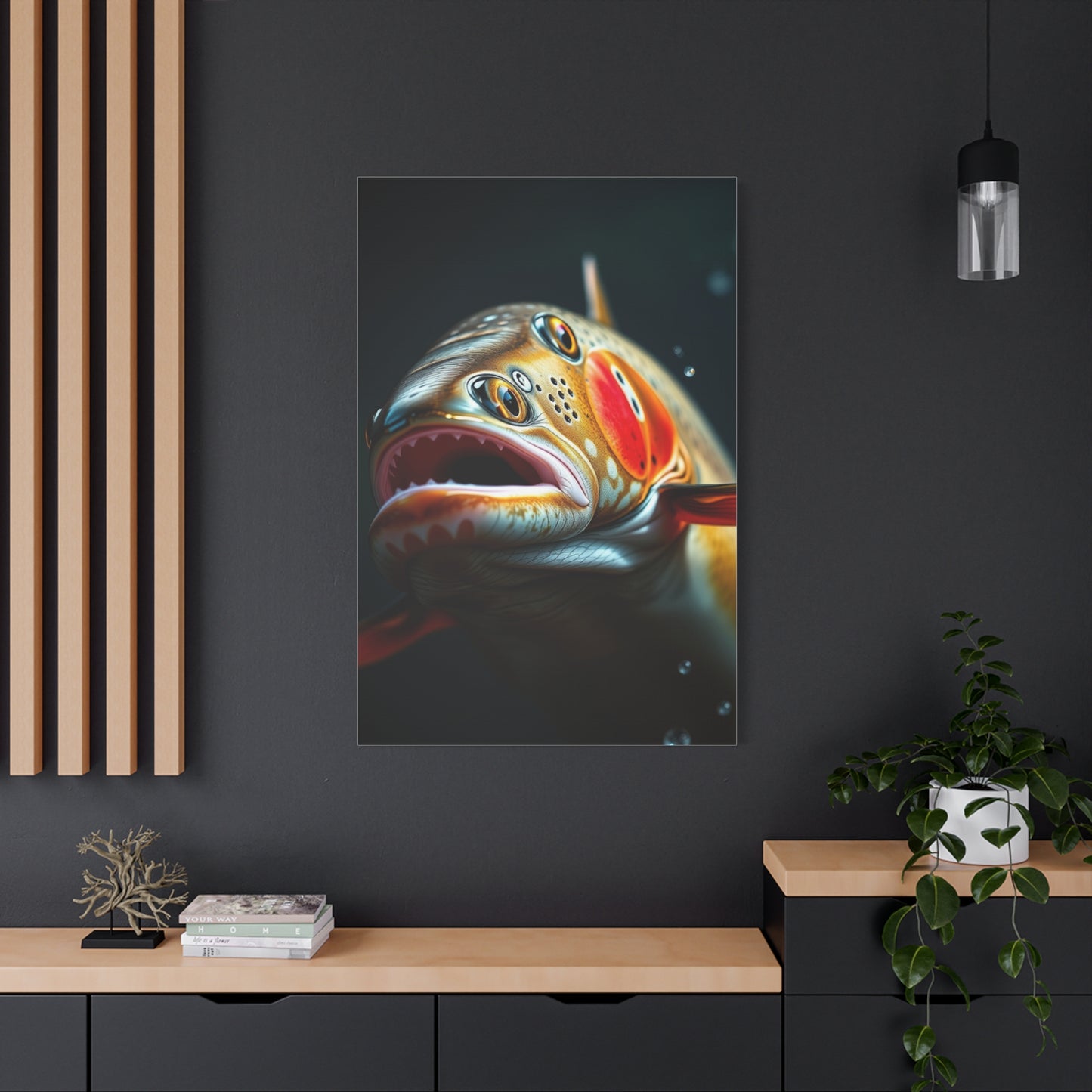 Elite Trout Art Vision Wall Art & Canvas Print