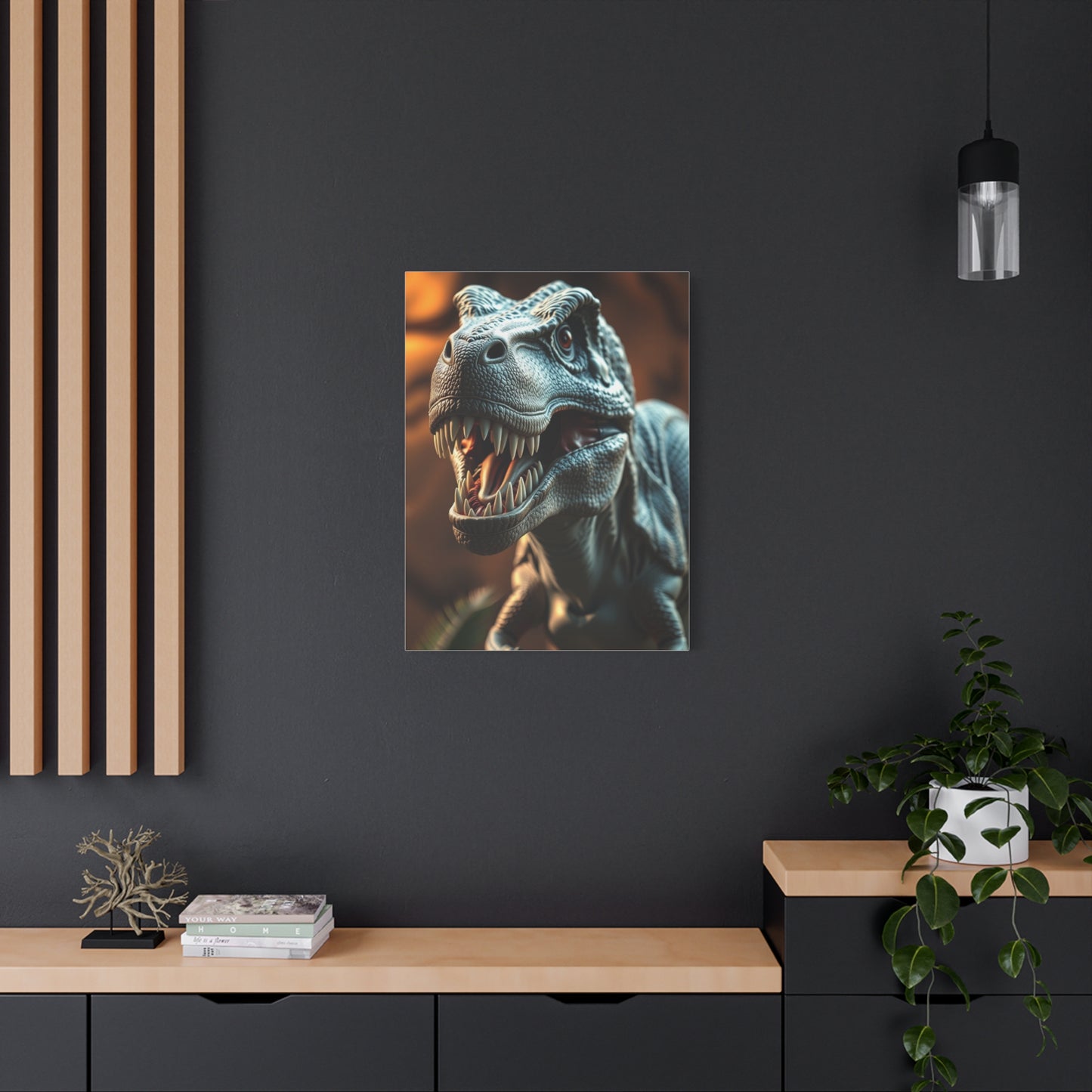 Tyrannosaurus Rex Art Canvas Art 9 Wall Art & Canvas Print