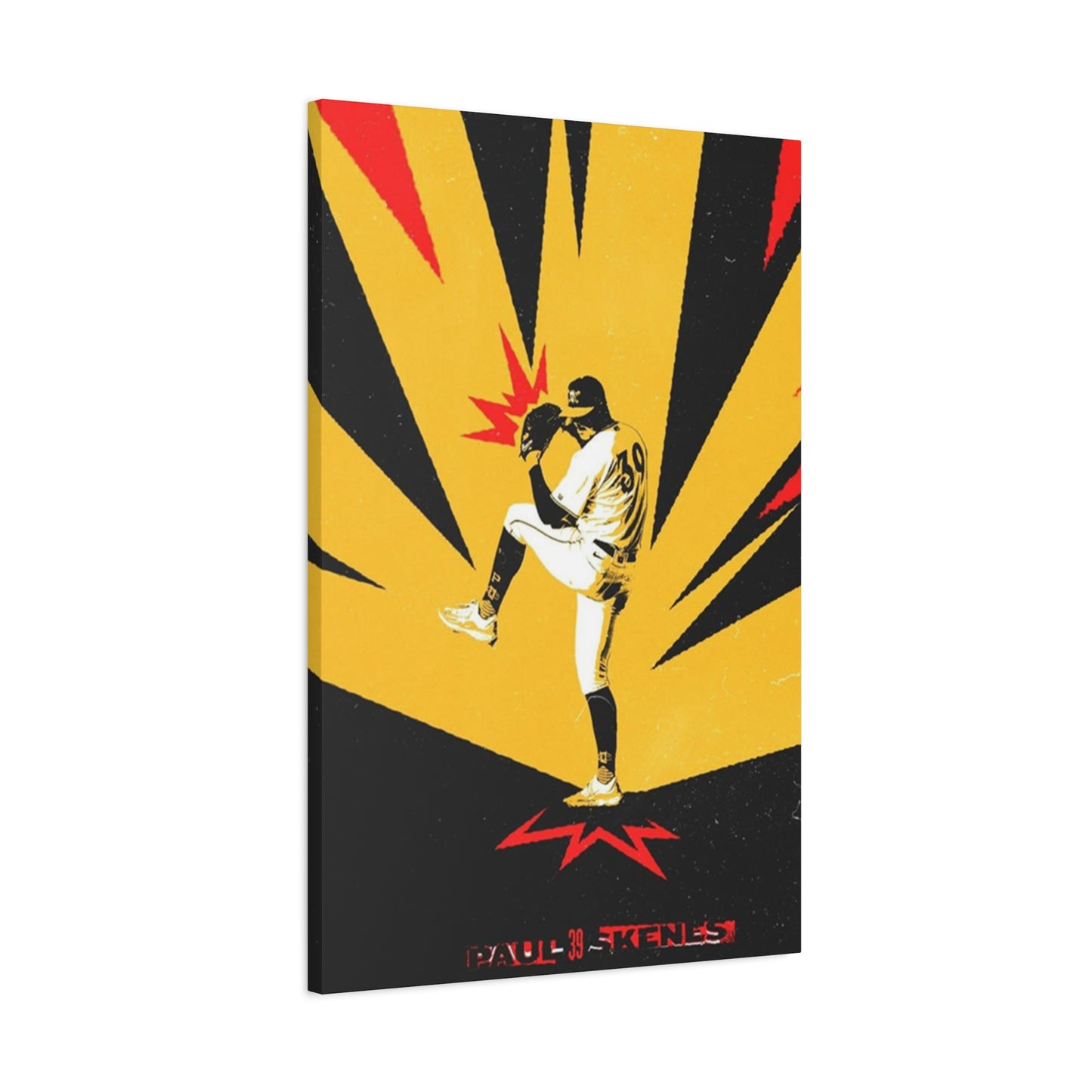 Baseball Game Play Poster Wall Art & Canvas Prints