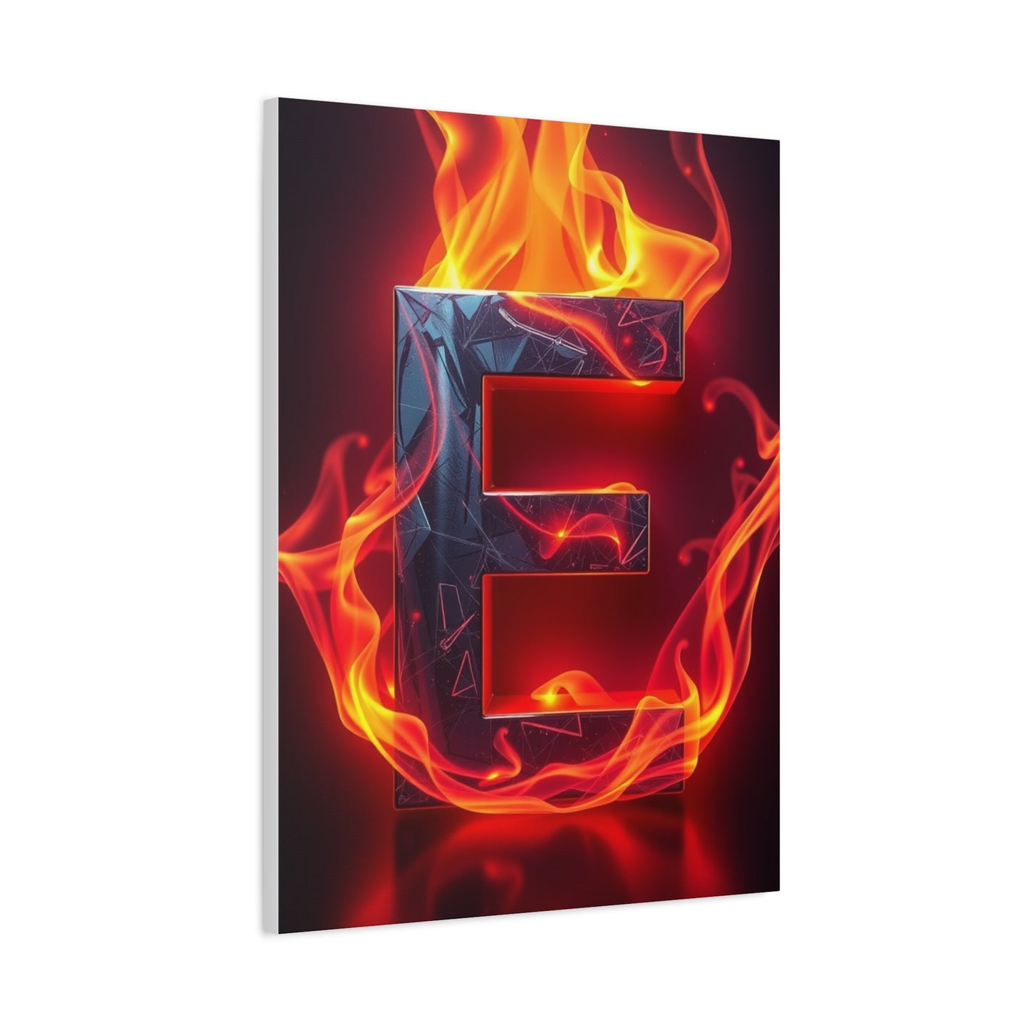 The Letter E - Art Canvas Art 5 Wall Art & Canvas Print