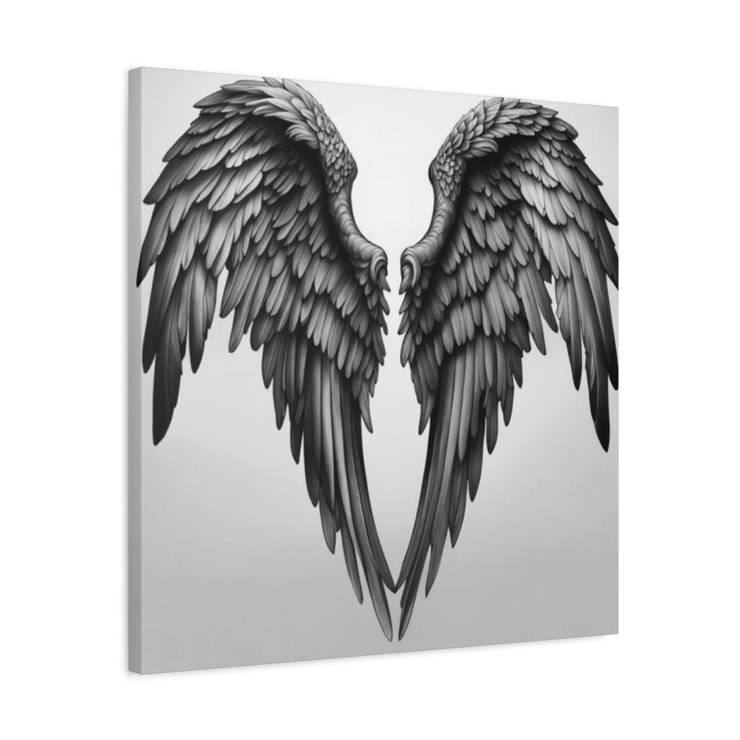Black Angel Wings Wall Art & Canvas Prints