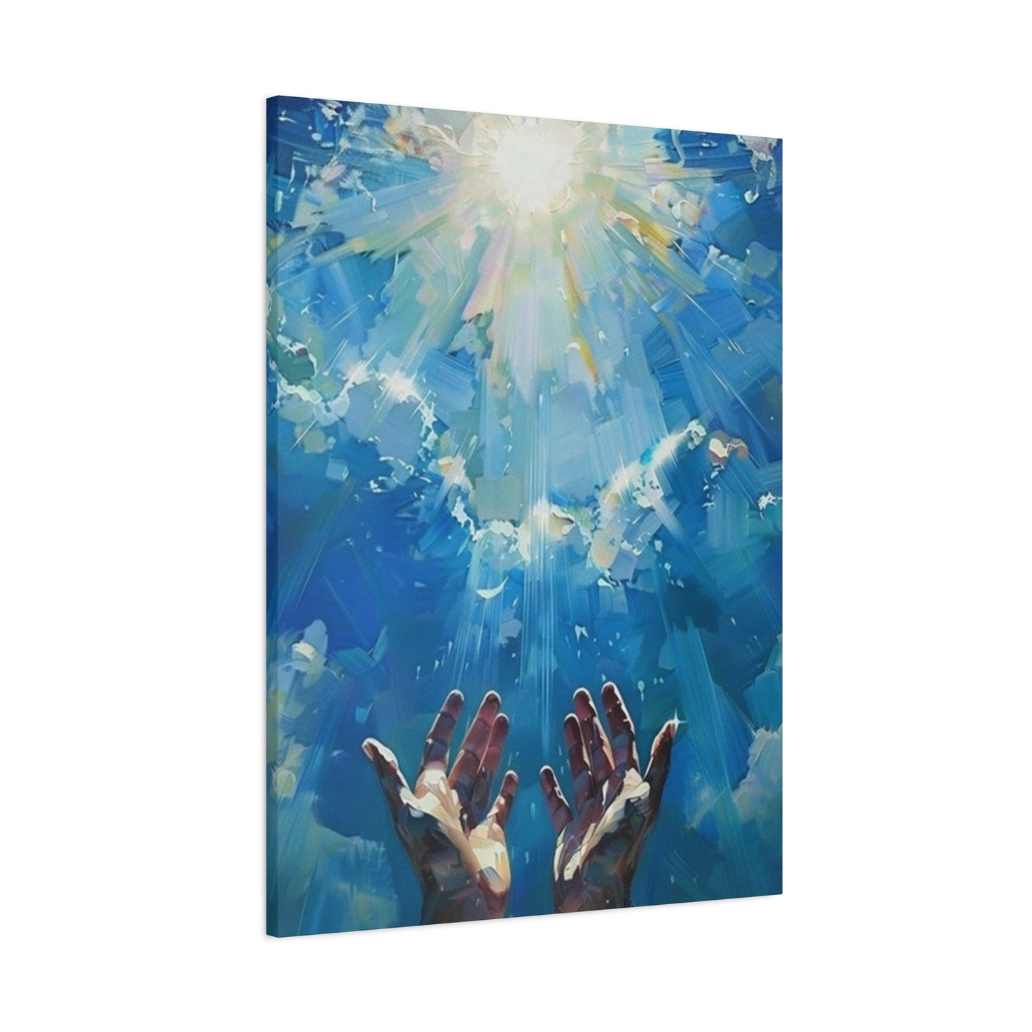 God Light Hope Wall Art & Canvas Prints