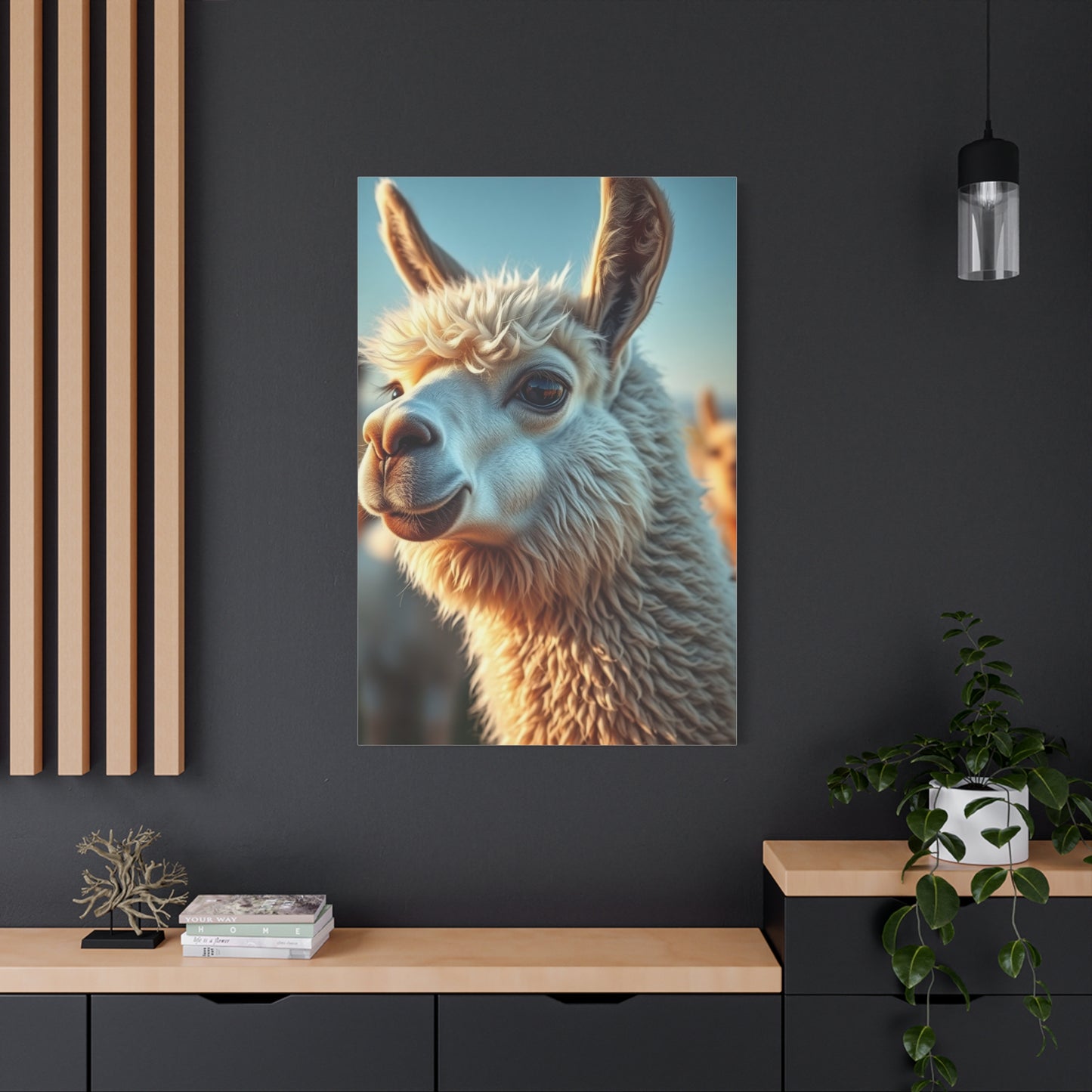 Llama & Alpaca Art Supreme Canvas Wall Art & Canvas Print