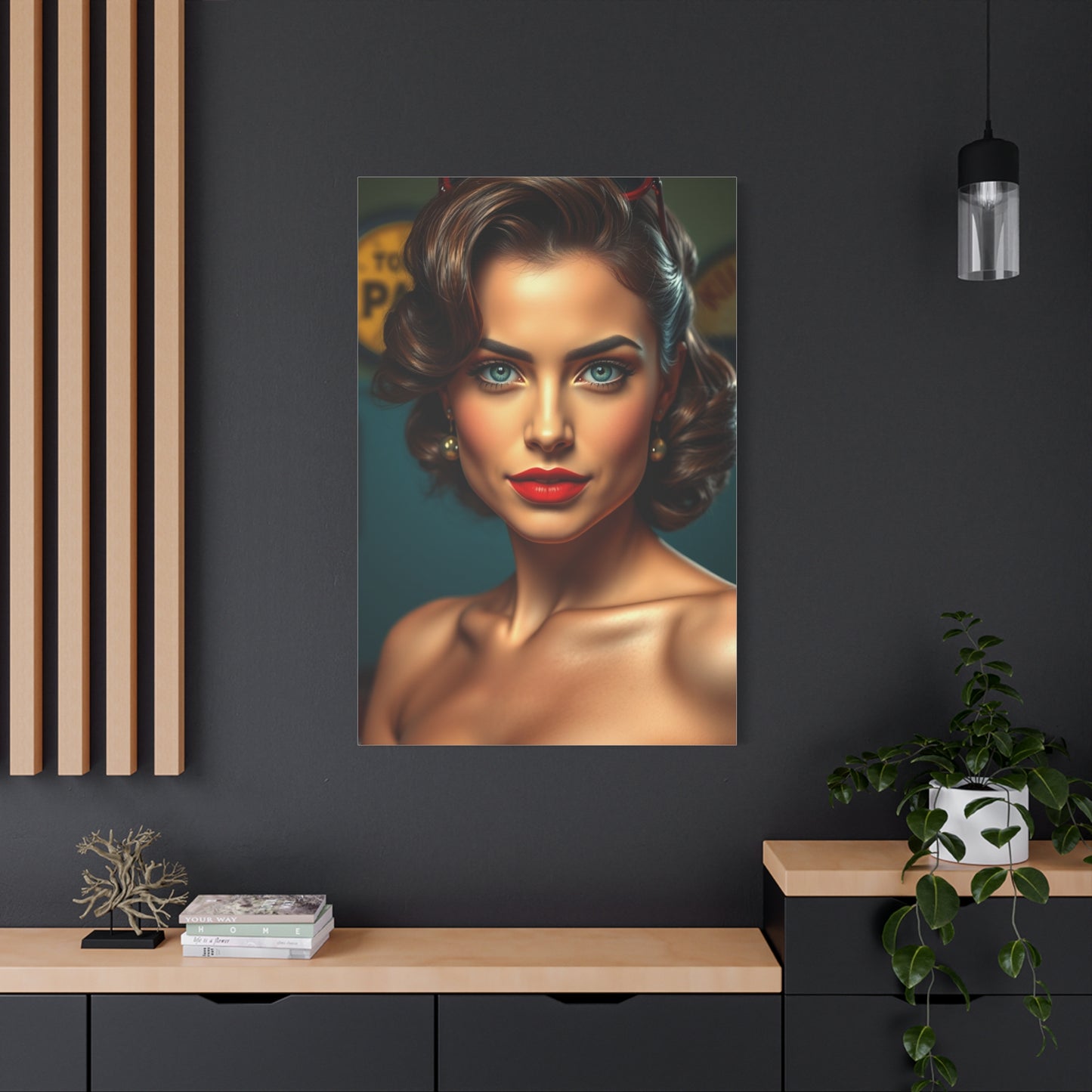 Pin-Ups Art Refined Canvas Wall Art & Canvas Print