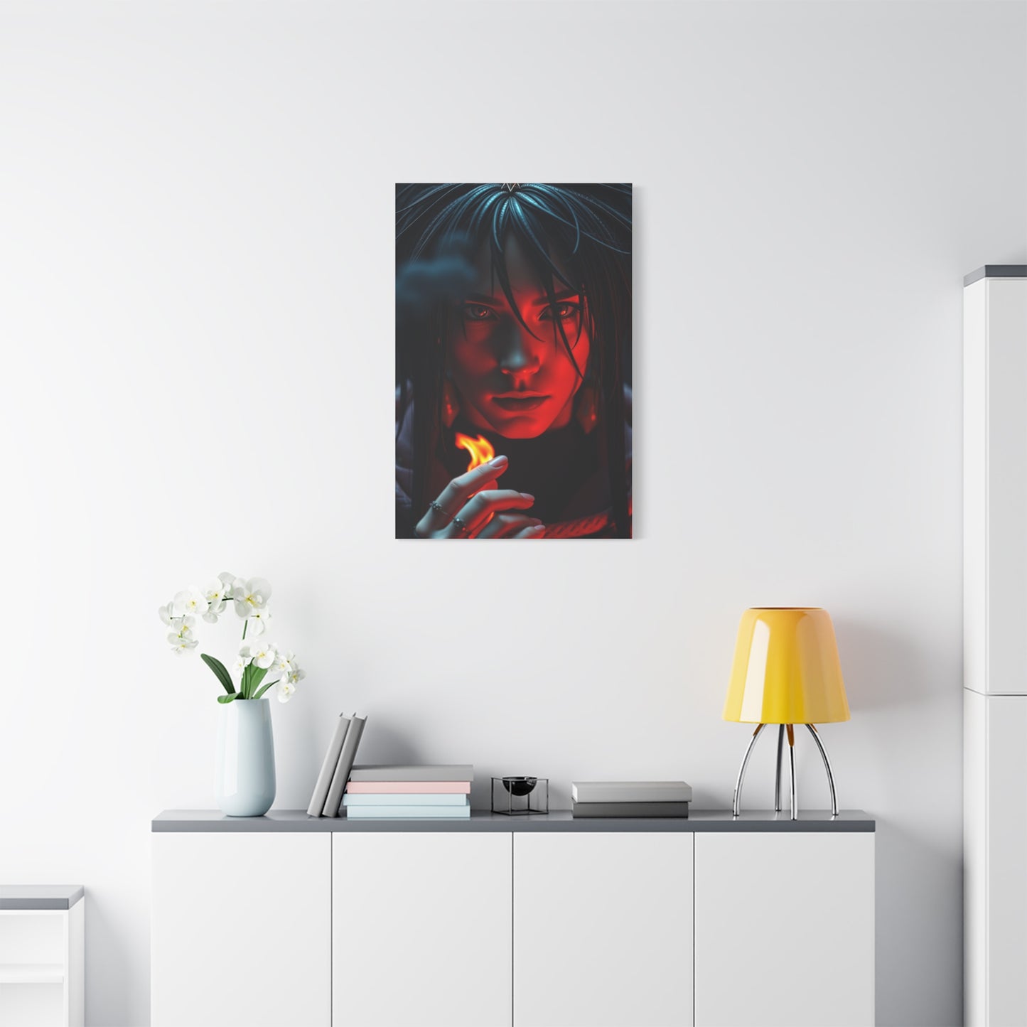 Nocturne Scholars Muse Wall Art & Canvas Print