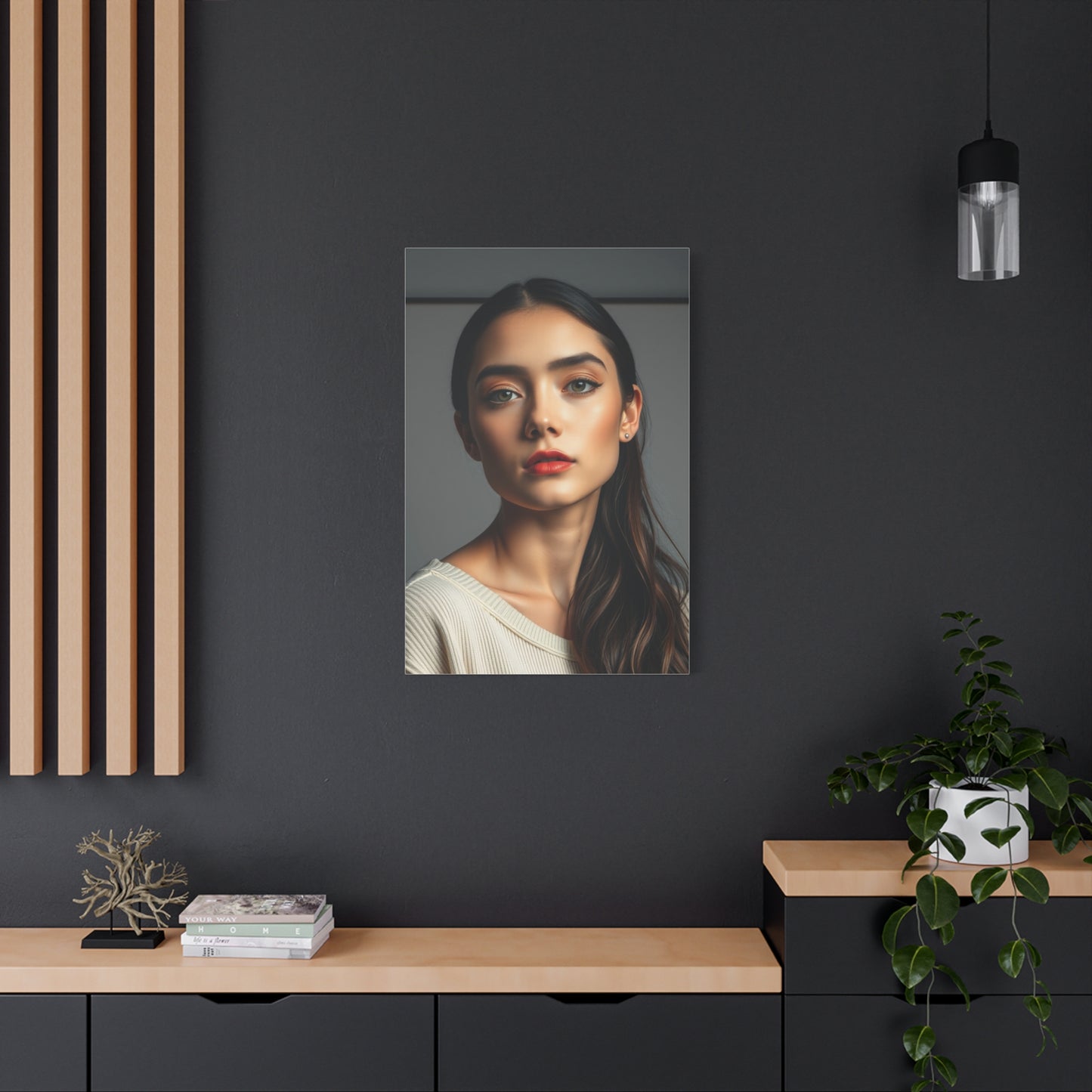Sleek Serenity Canvas Wall Art & Canvas Print