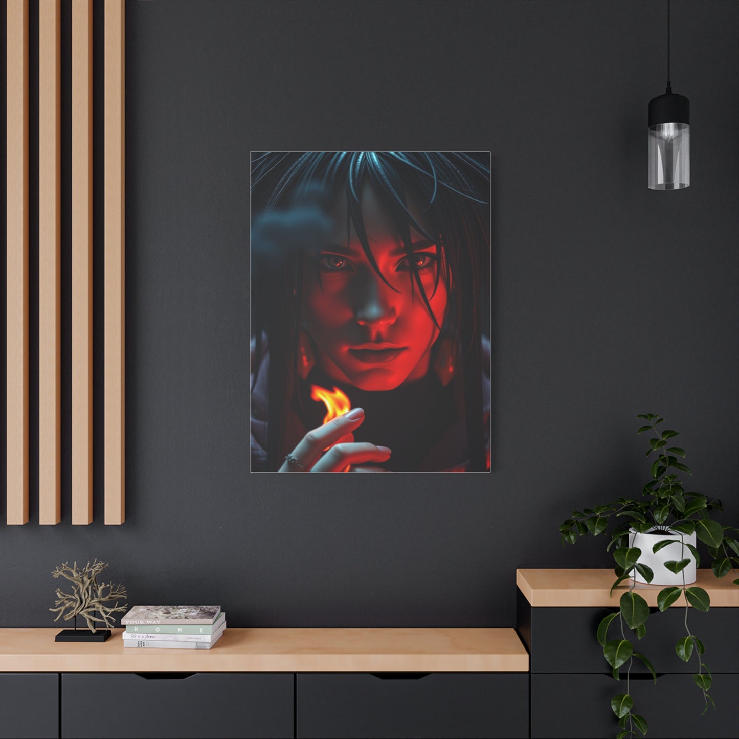 Nocturne Scholars Muse Wall Art & Canvas Print