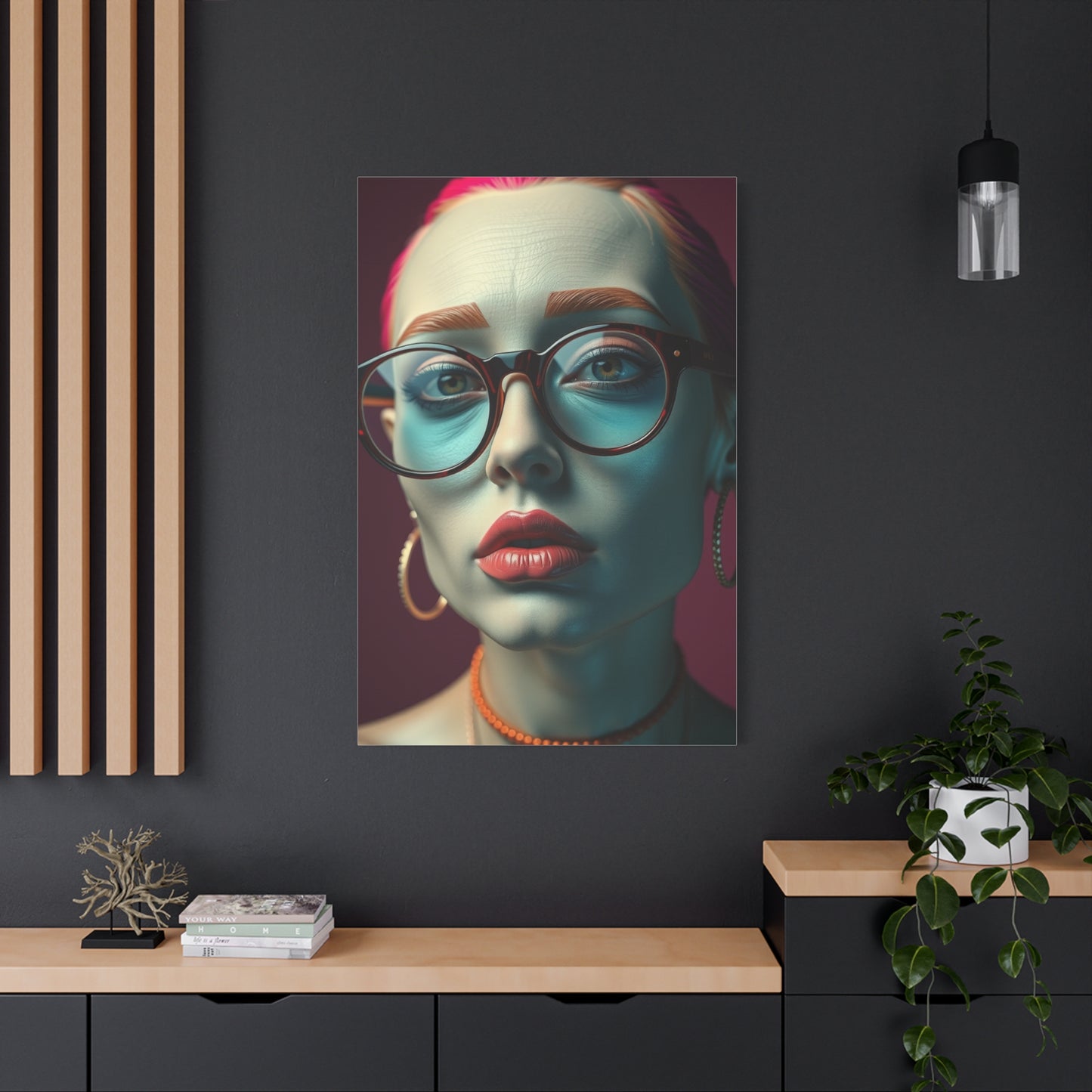 Whimsical Luminance Canvas wall art & canvas print