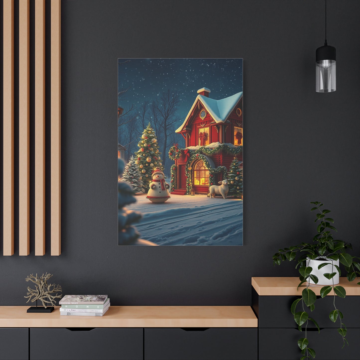 Antique Yuletide Masterpiece Canvas