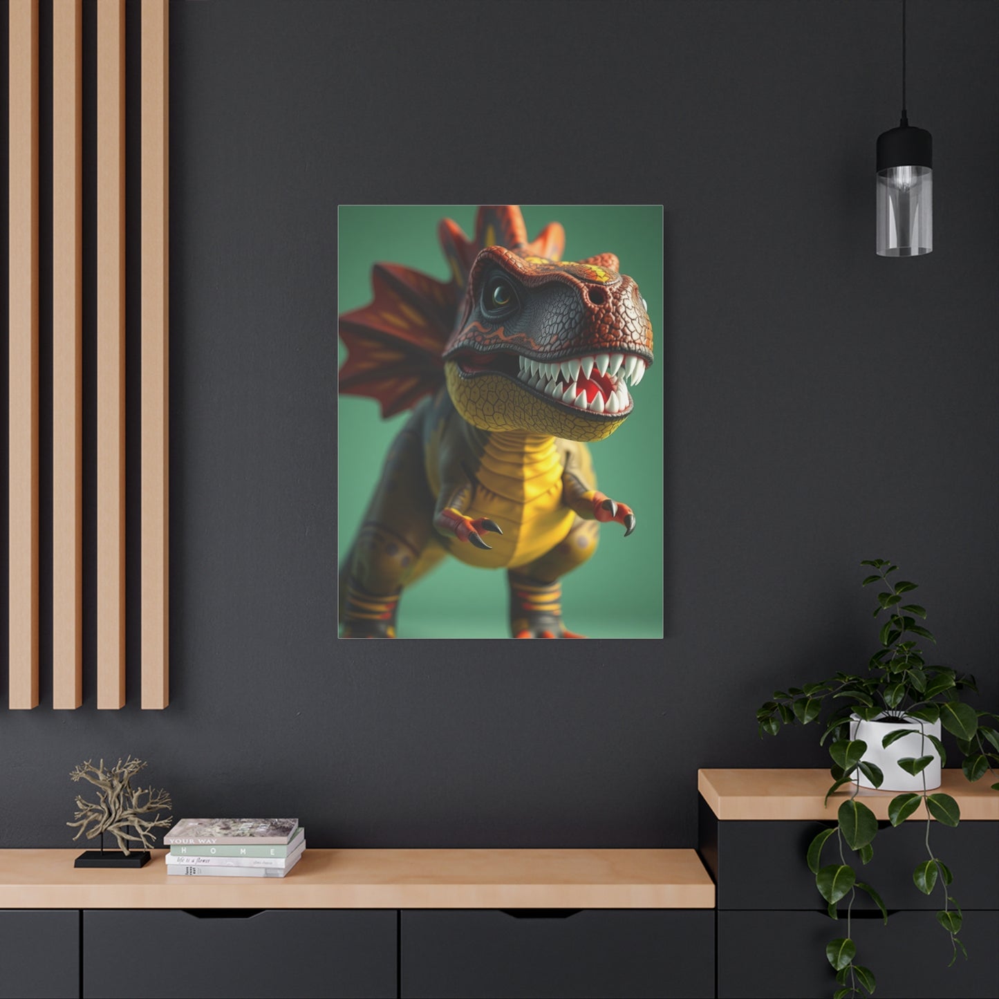 Kid’s Dinosaur Art Canvas Art 8 Wall Art & Canvas Print