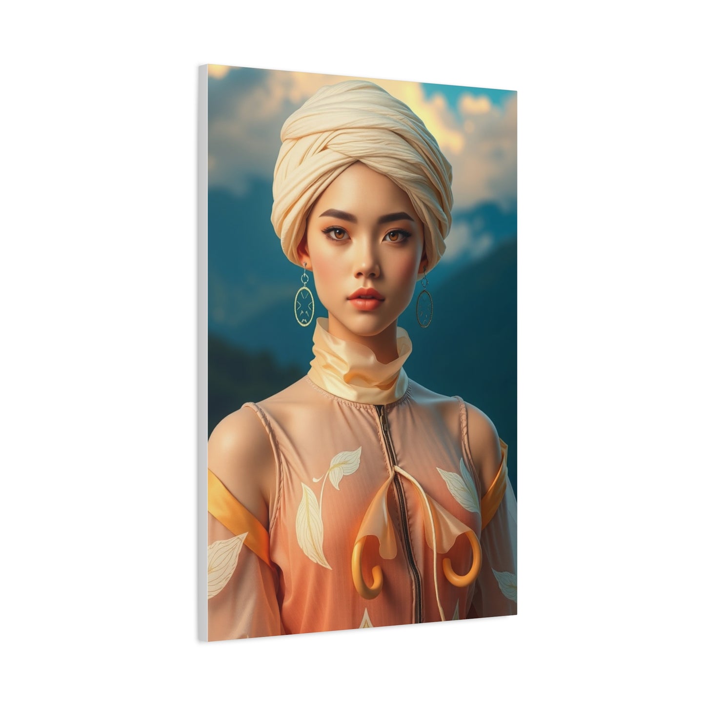 Opulent Leafscape Display Wall Art & Canvas Print