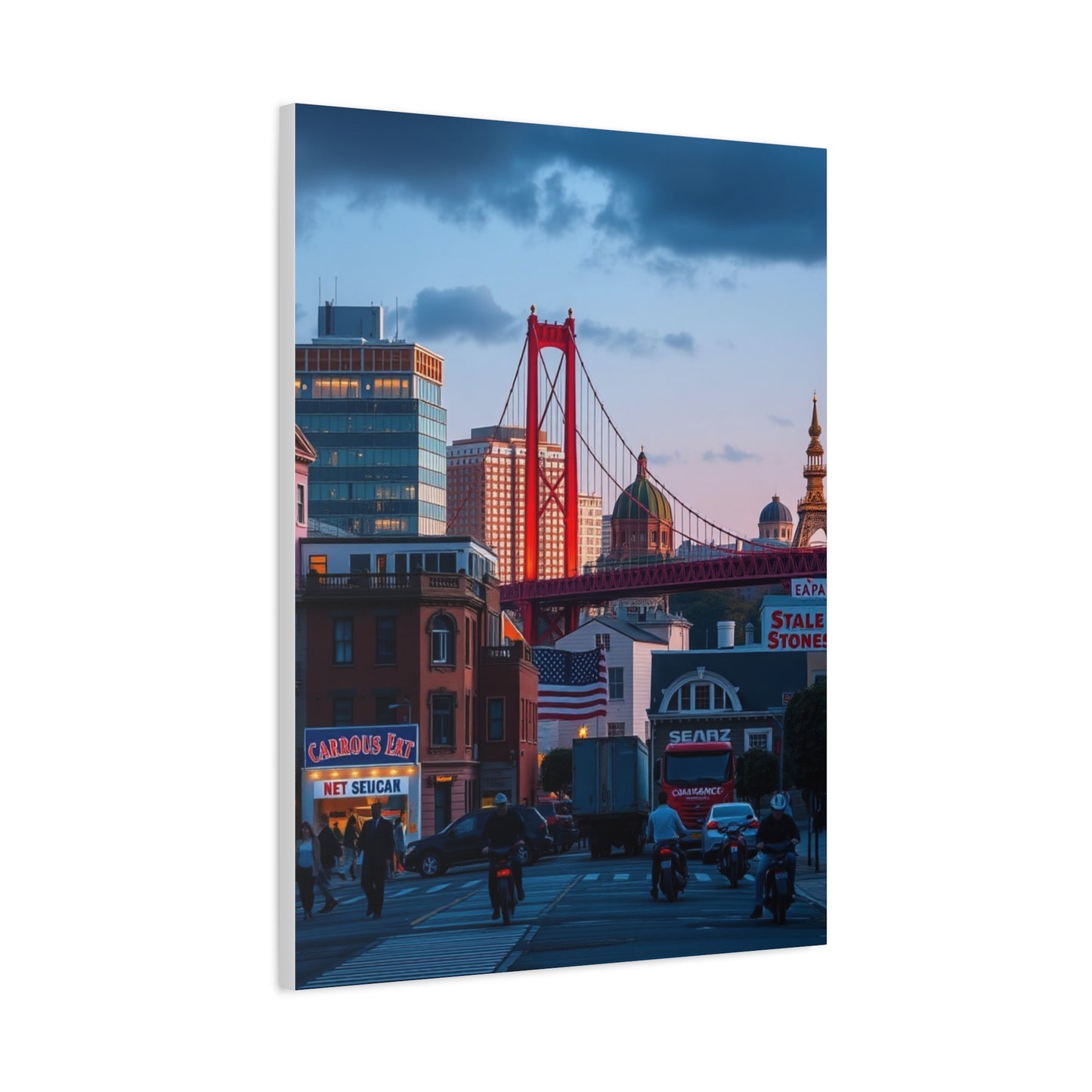 San Francisco Art Canvas Art 6 Wall Art & Canvas Print