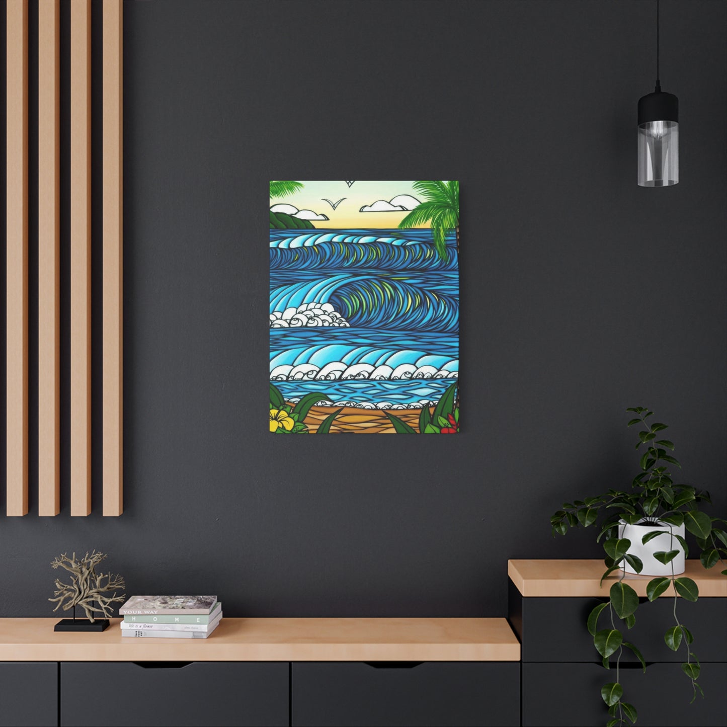 Hawaiian Waves Wall Art & Canvas Prints