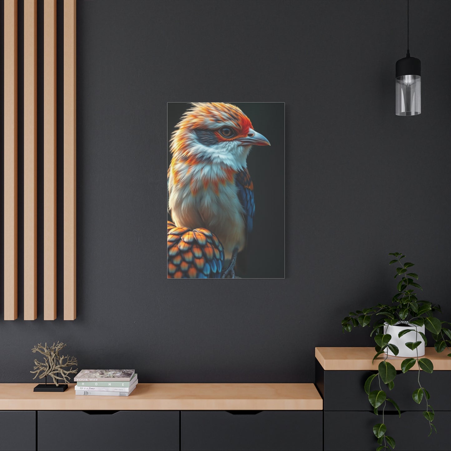 Ornithic Grace Canvas Wall Art & Canvas Print