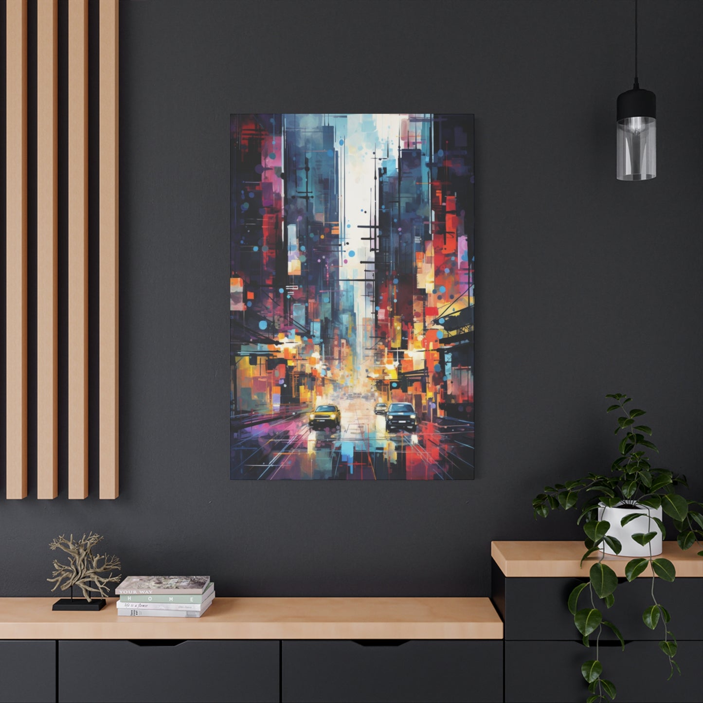 Raining Streets Of New York City Wall Art & Canvas Prints