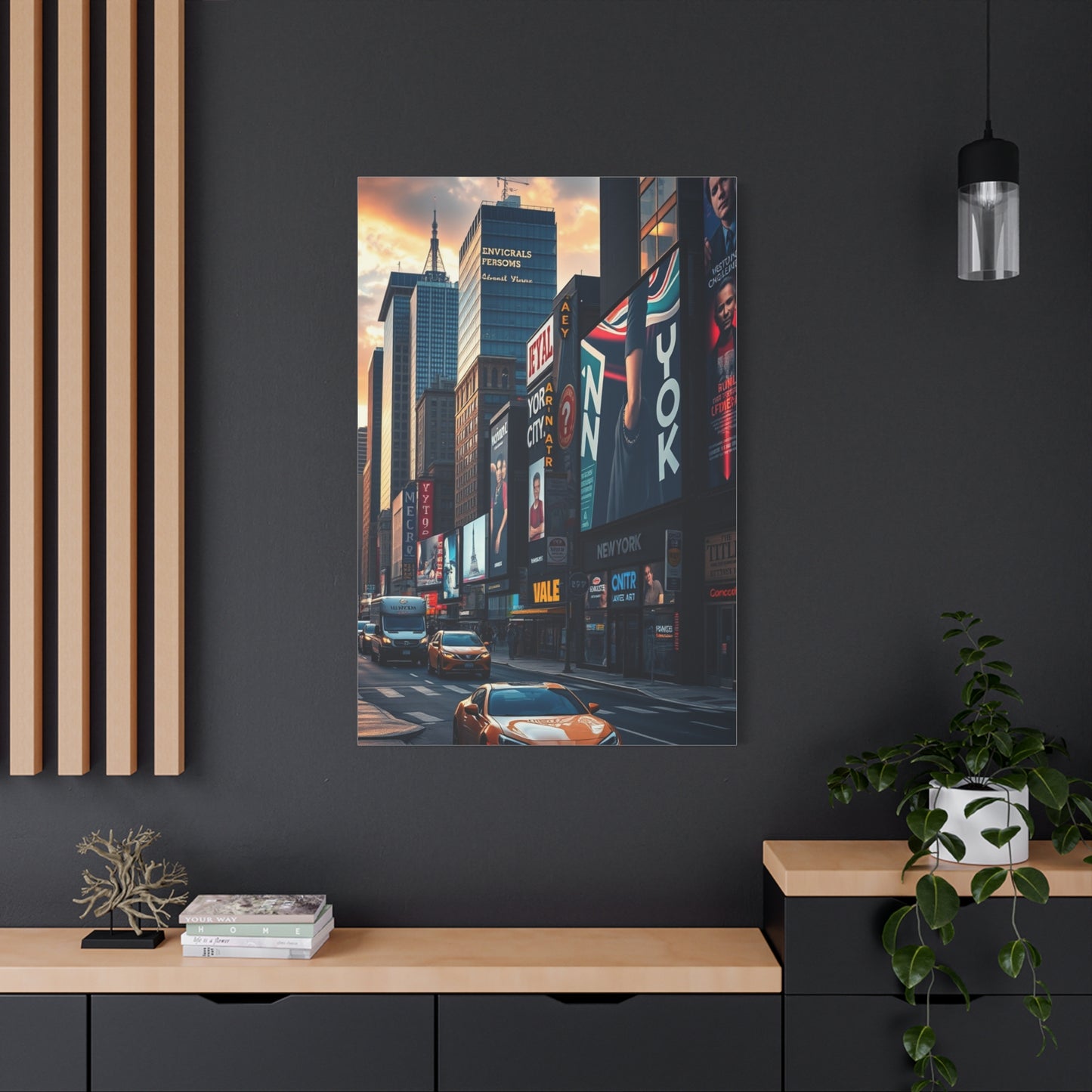 SoHo Chic Panorama Wall Art & Canvas Print