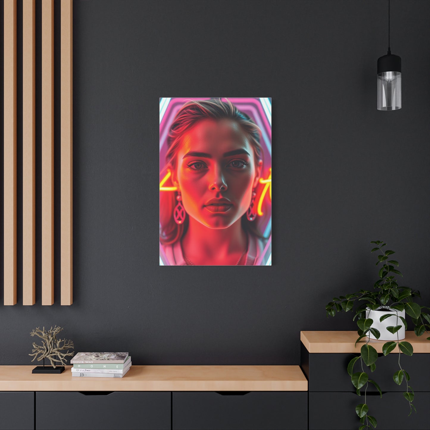 Vibrant Nocturne Masterpiece Wall Art & Canvas Print