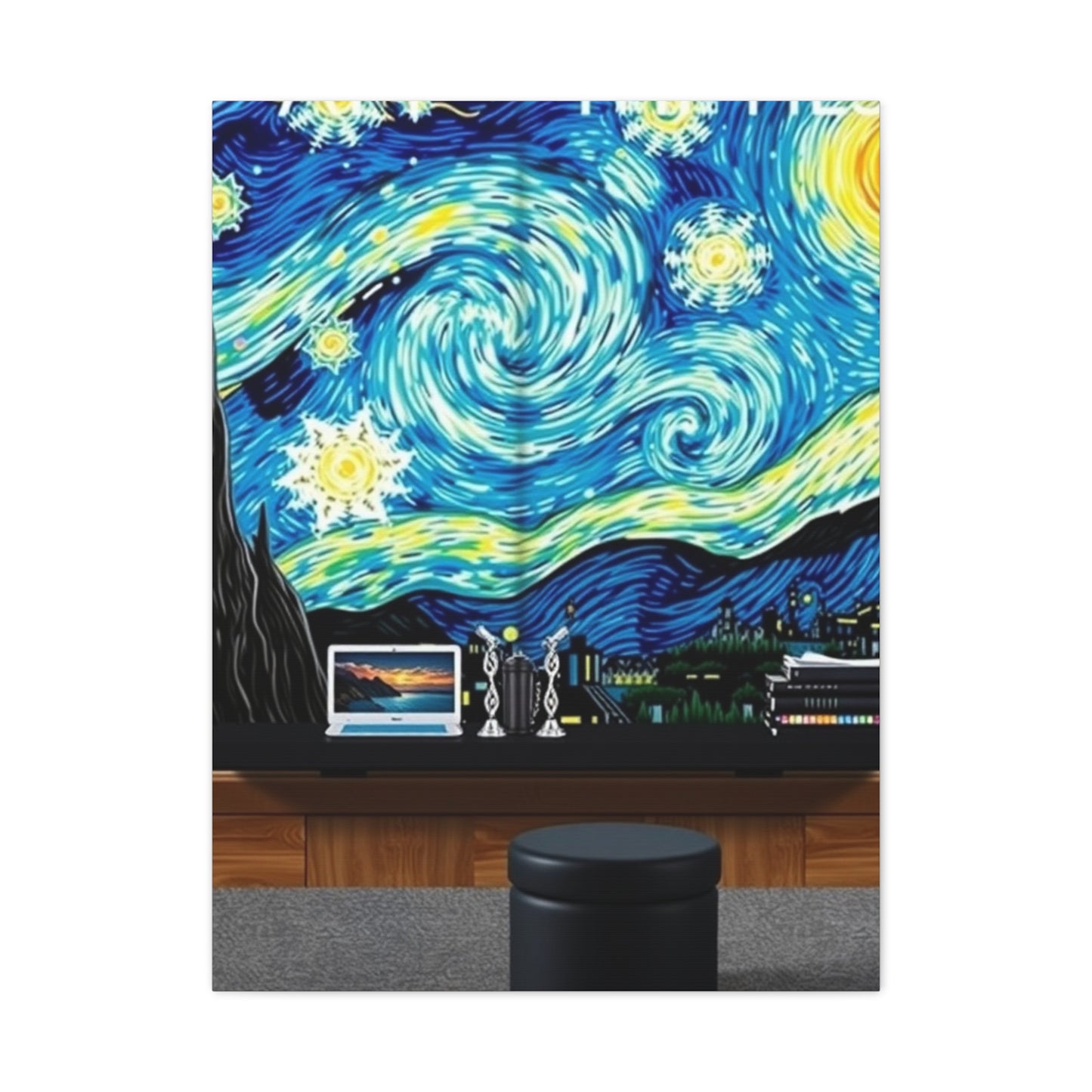 The Starry Night Canvas Art Canvas Art 1 Wall Art & Canvas Print