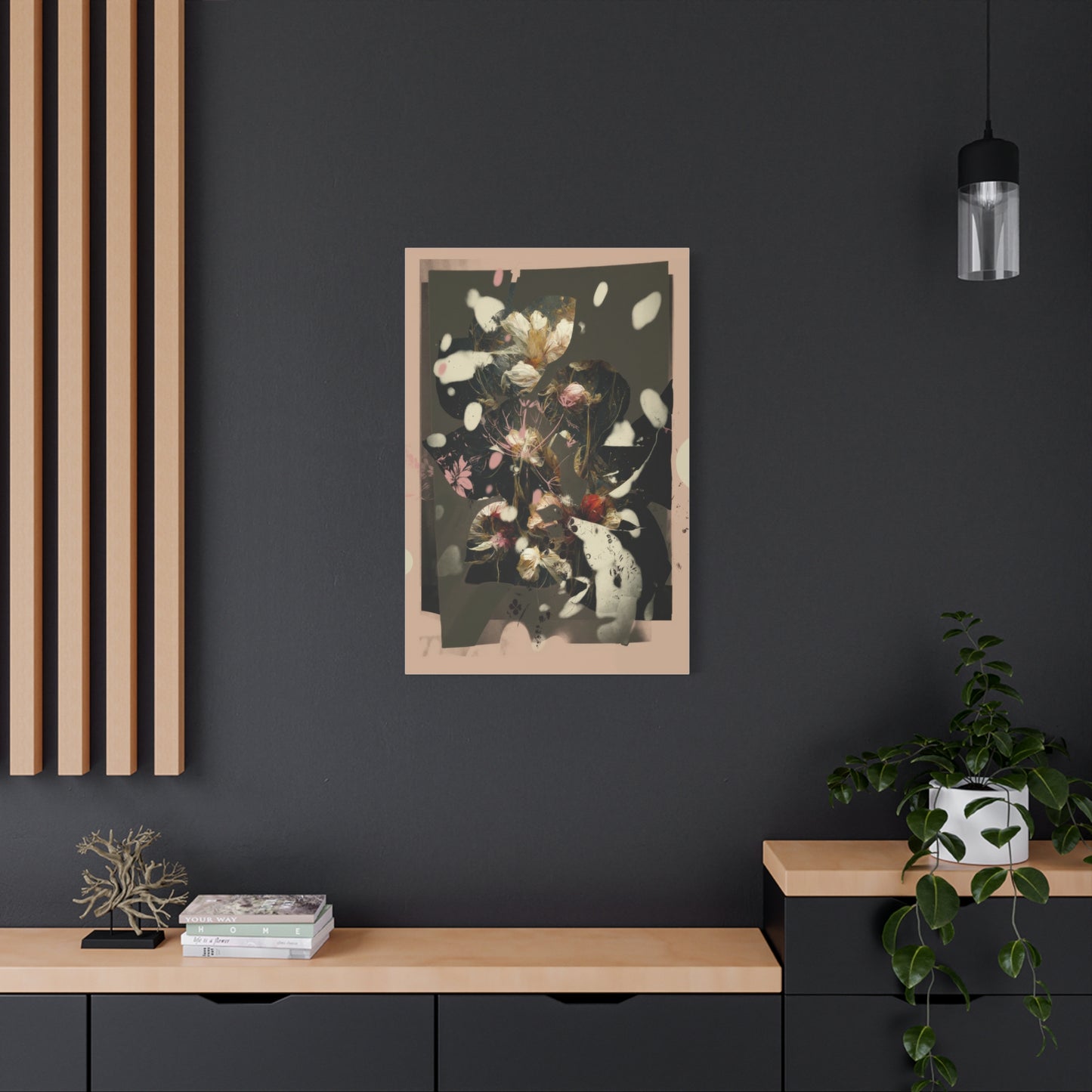 Floral Shadows Wall Art & Canvas Prints