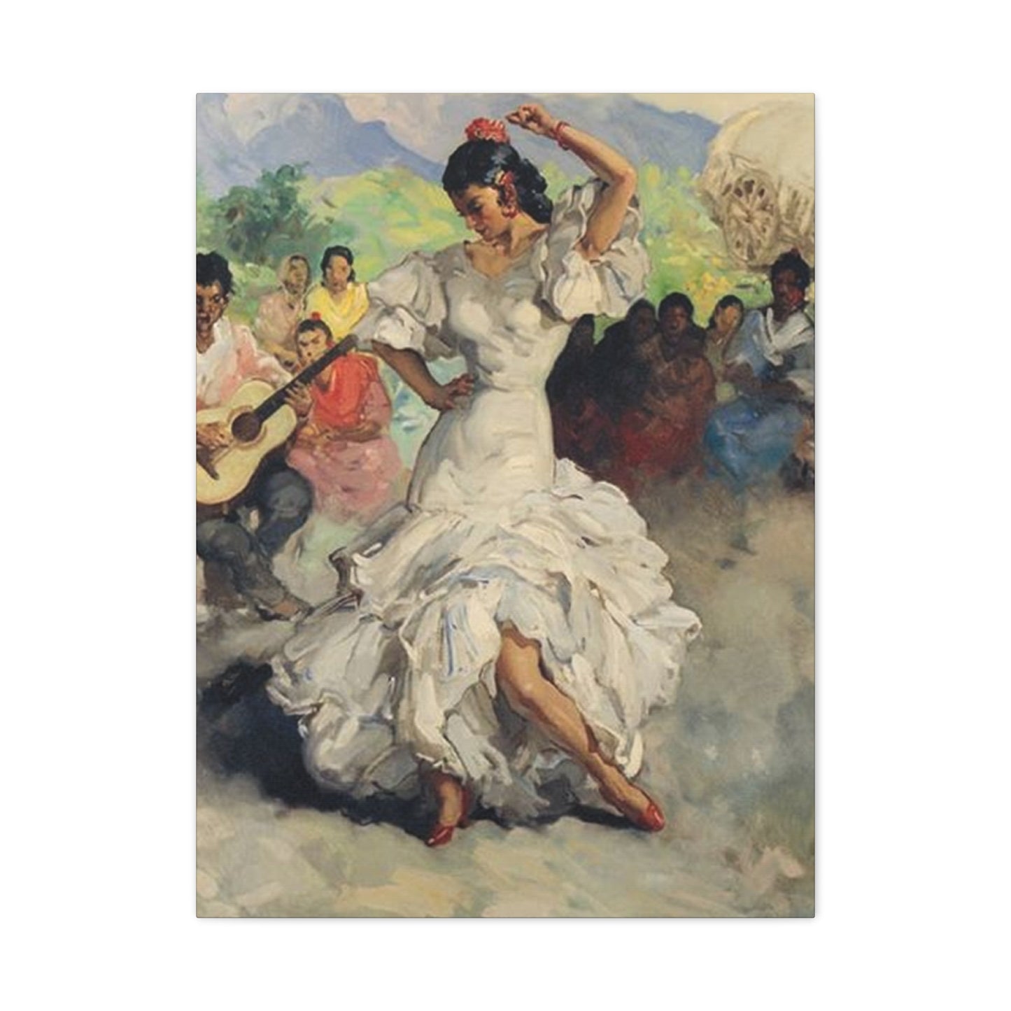 Spain Traditional Dance Wall Art & Canvas Prints