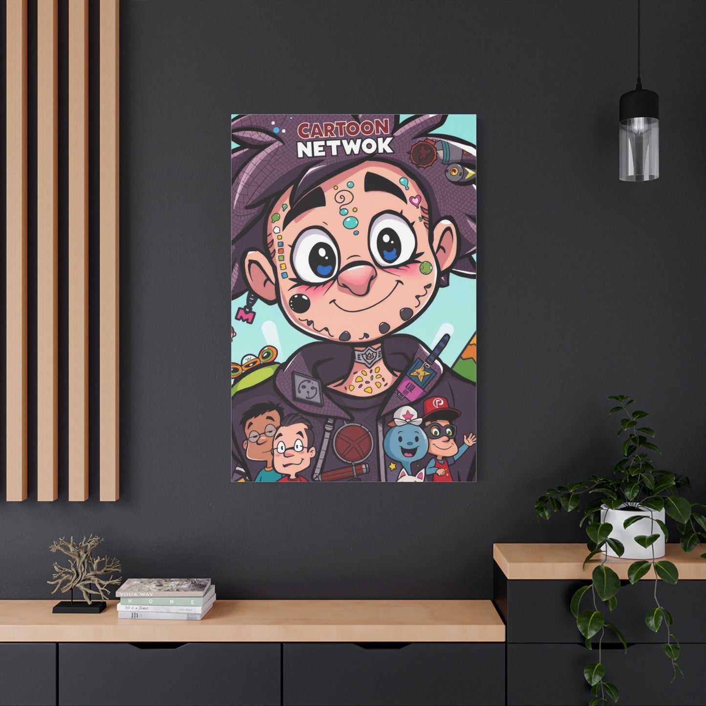 Deluxe Animation Panorama Wall Art & Canvas Print