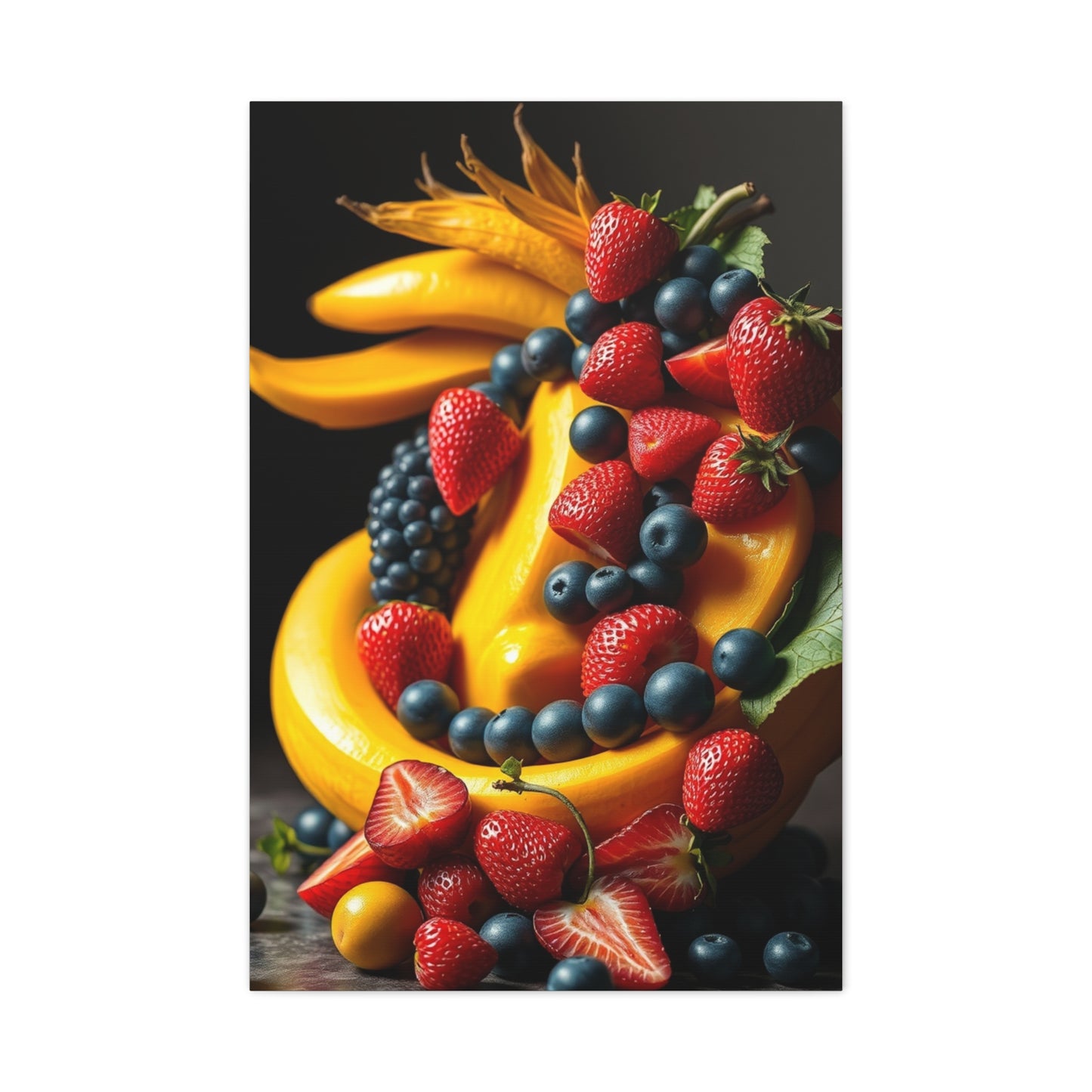 Vibrant Savoir-Fruit Canvas wall art & canvas print