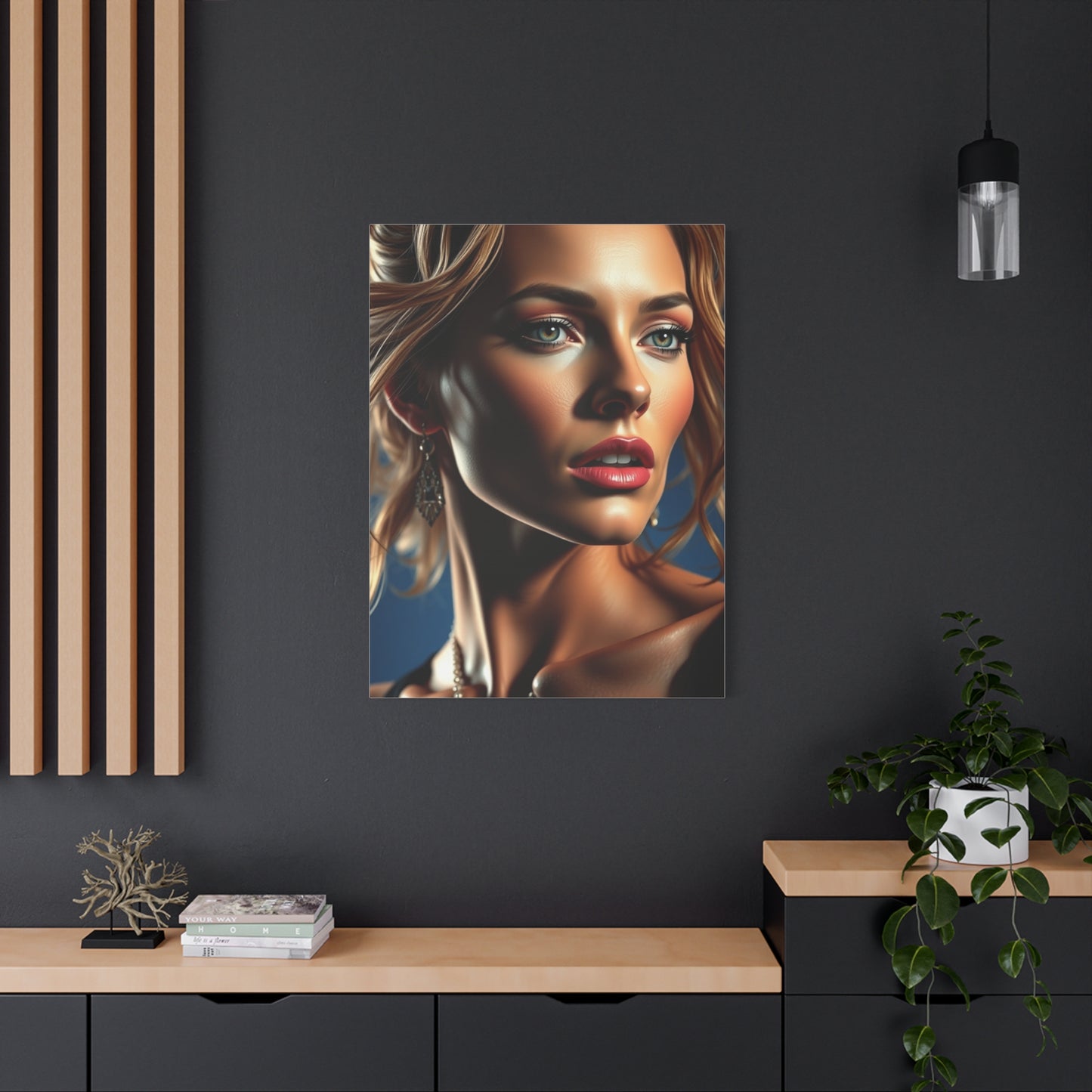 Refined Moss Expression Wall Art & Canvas Print