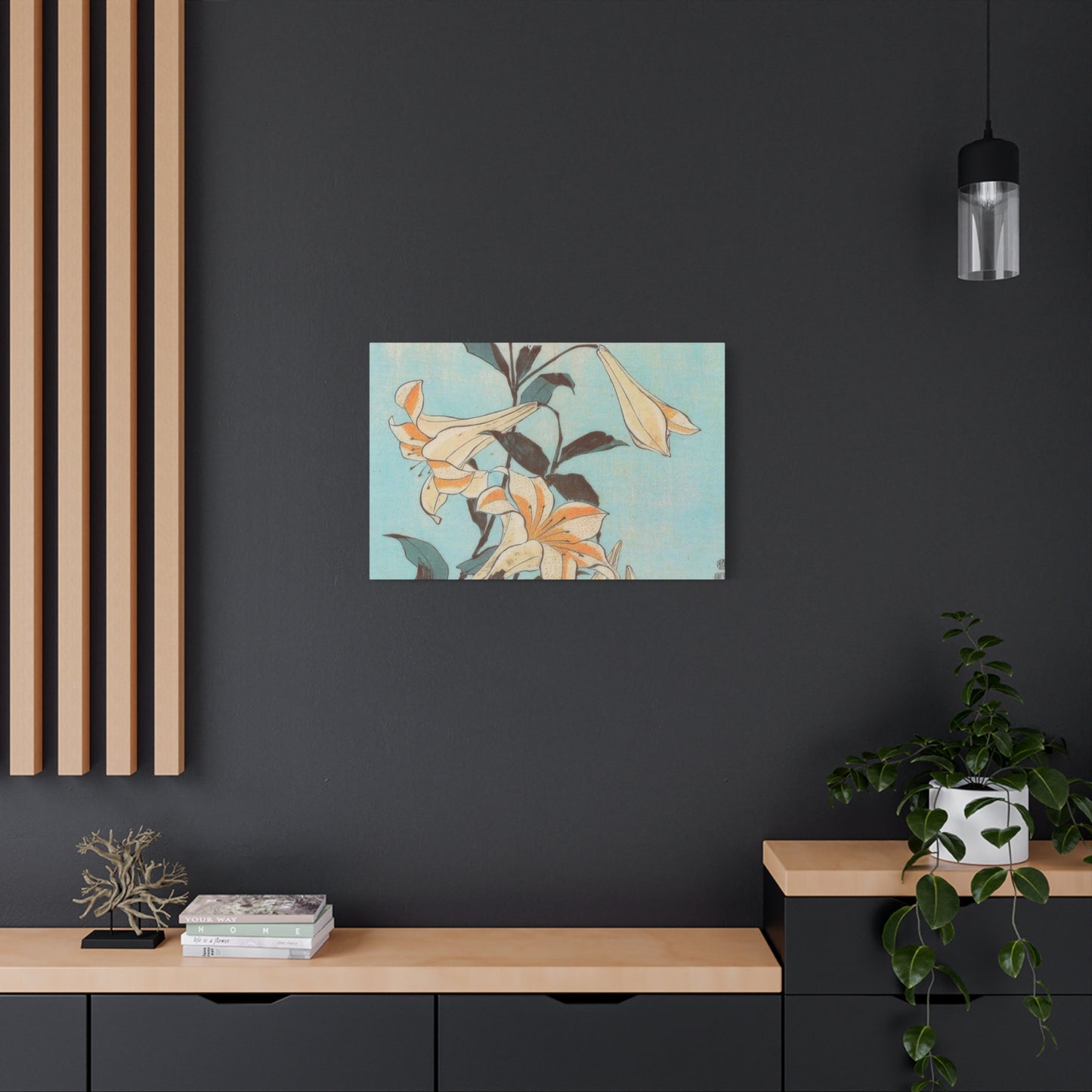 Katsushika Hokusai Ai Lilies Wall Art & Canvas Prints