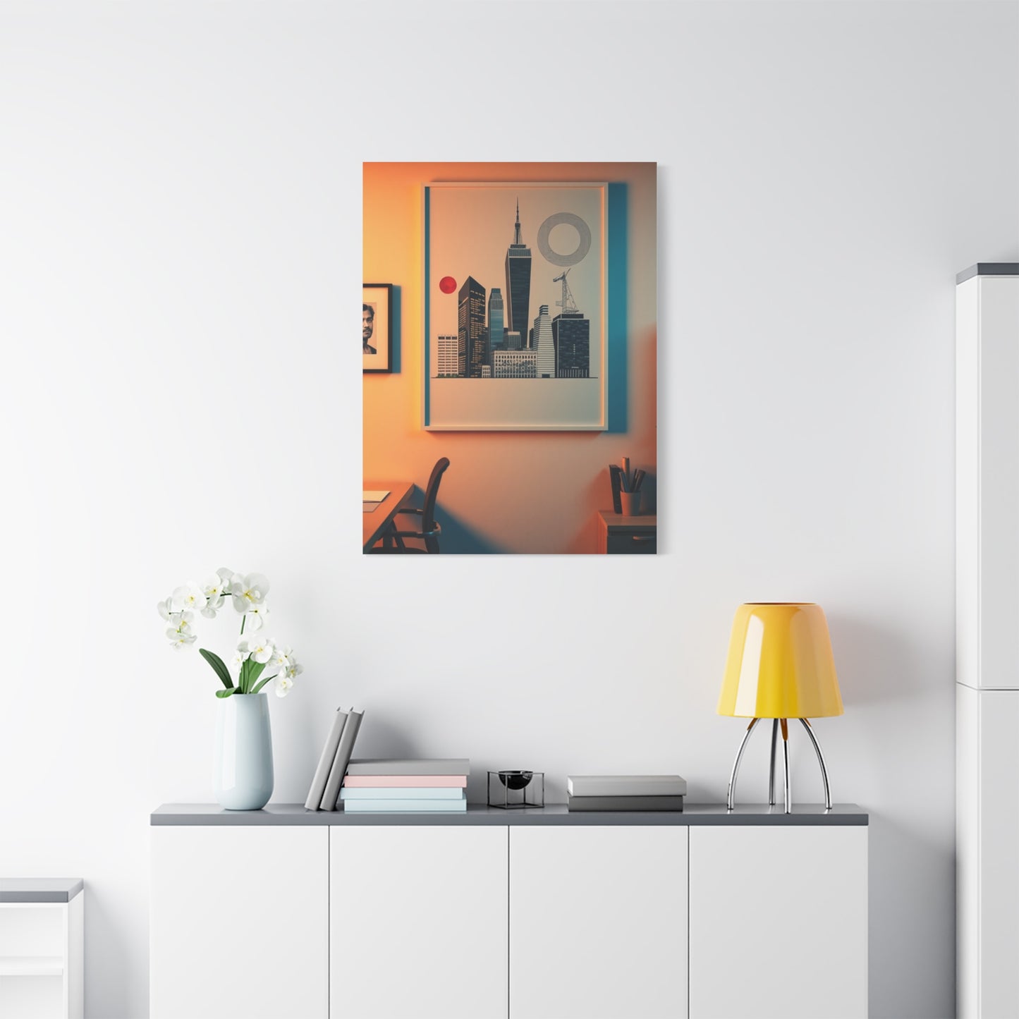 Luxe Bureau Tableau Wall Art & Canvas Print