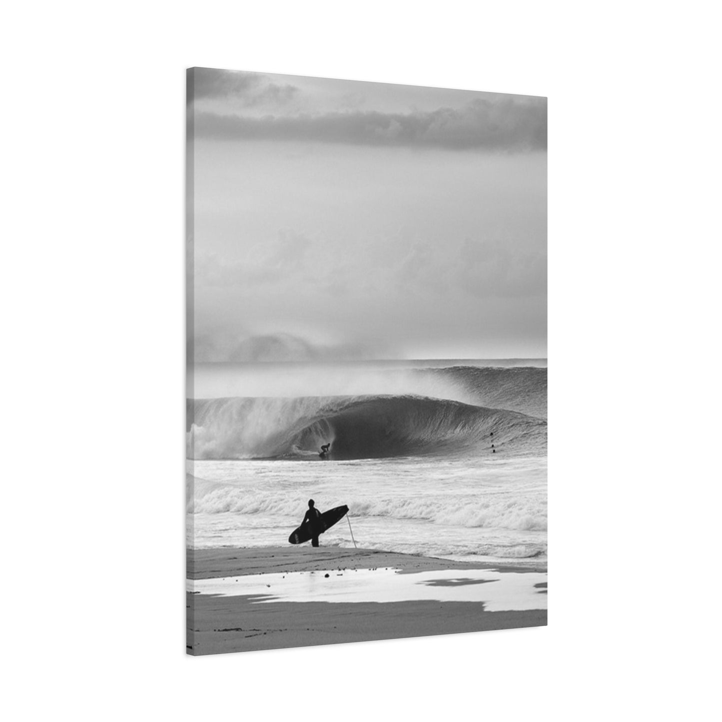 Black & White Surfing Photo Wall Art & Canvas Prints