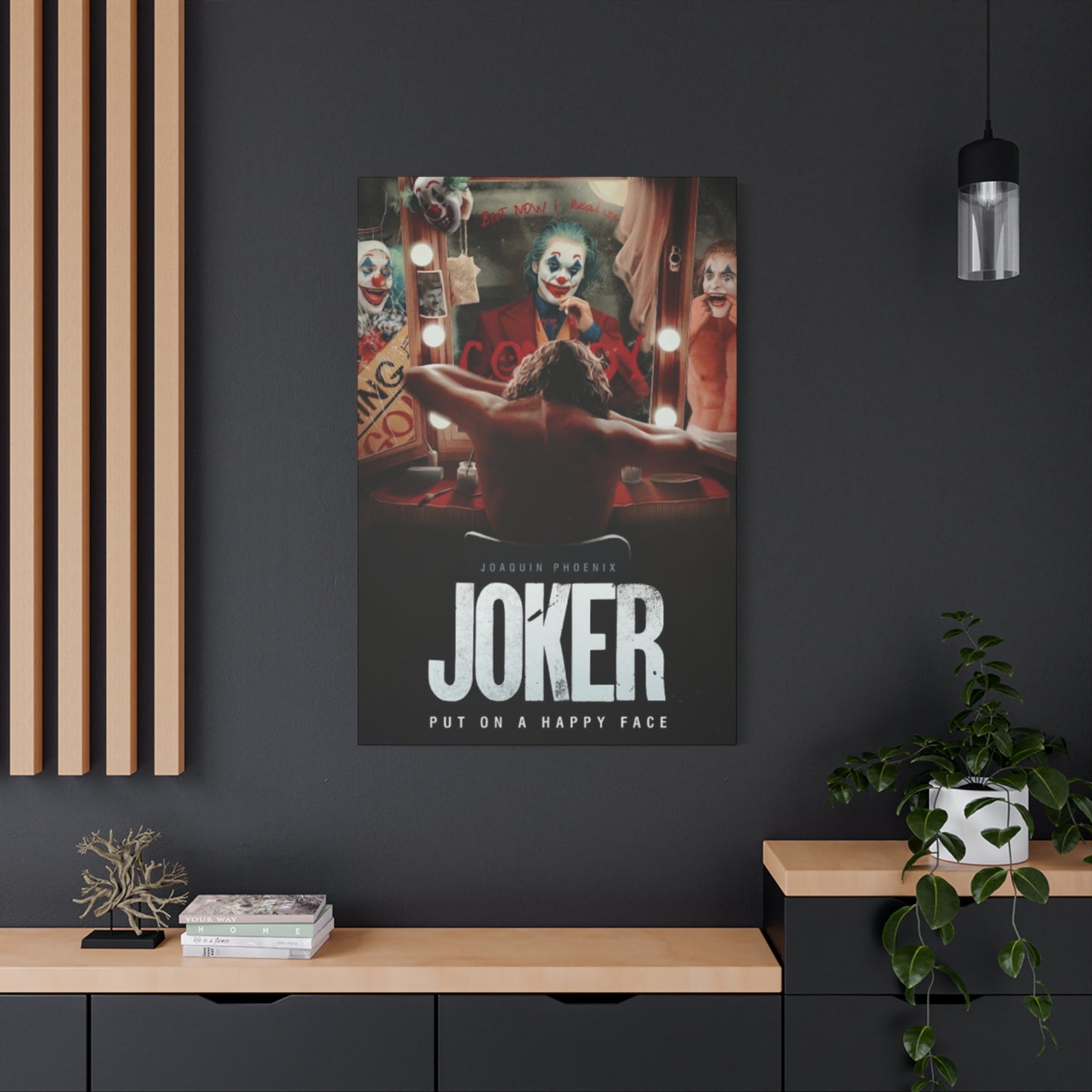 Joker Horror Movie Poster Wall Art & Canvas Prints