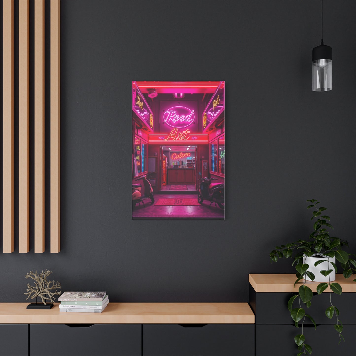 Retro Grandeur Canvas Wall Art & Canvas Print