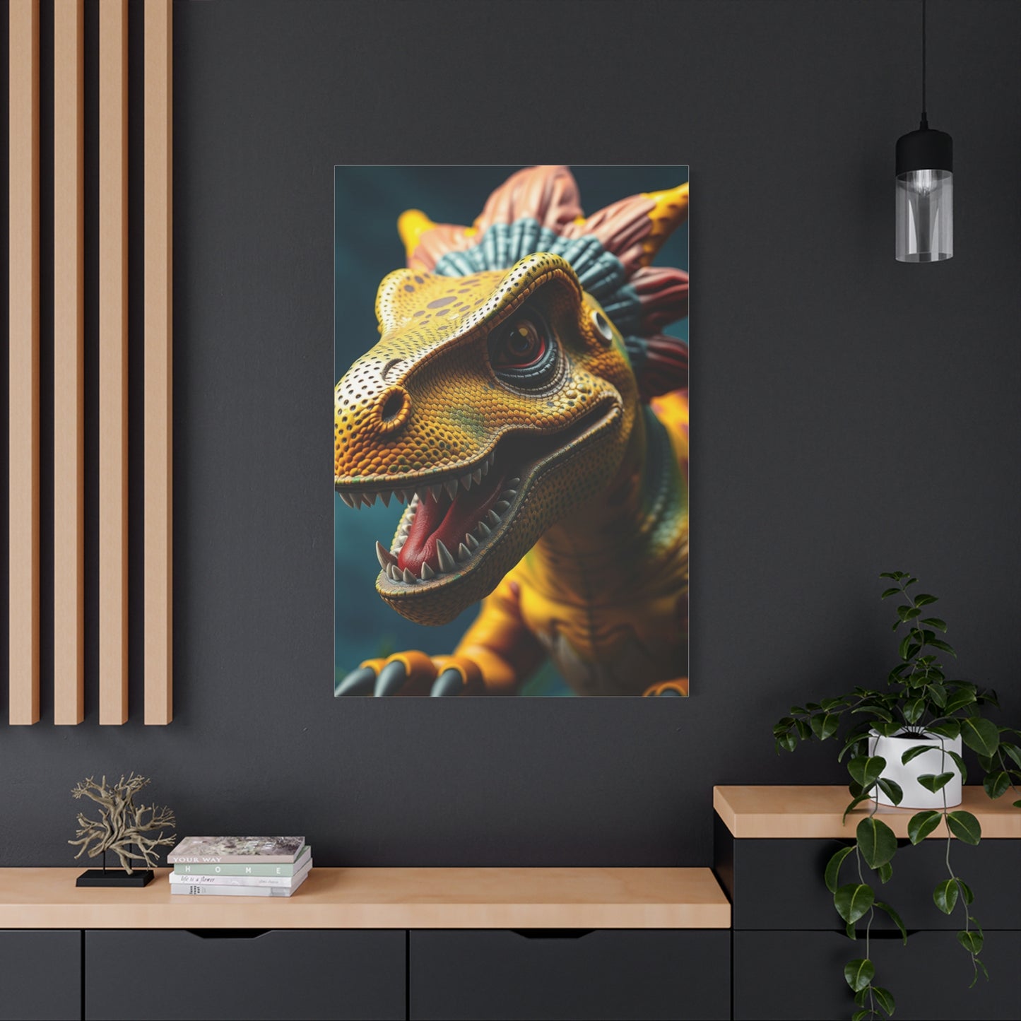 Kid’s Dinosaur Art Supreme Canvas Wall Art & Canvas Print