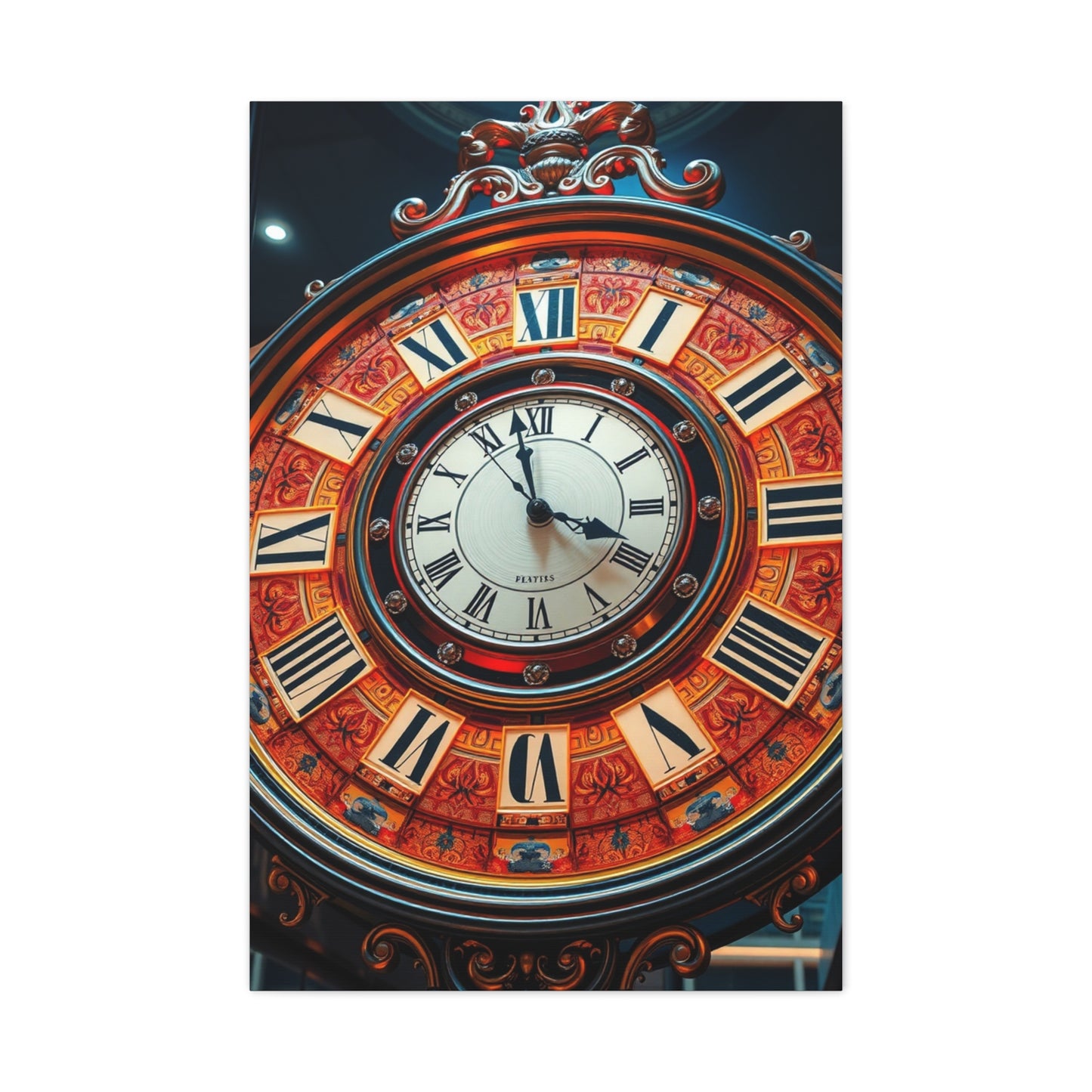 Clock Art Canvas Art 6 Wall Art & Canvas Print