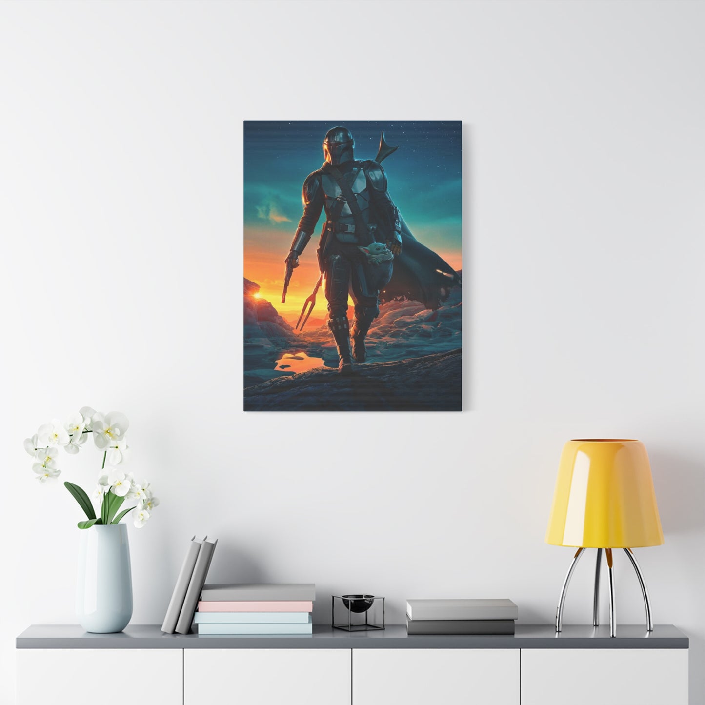 Star Wars Character And Yoda Wall Art & Canvas Prints