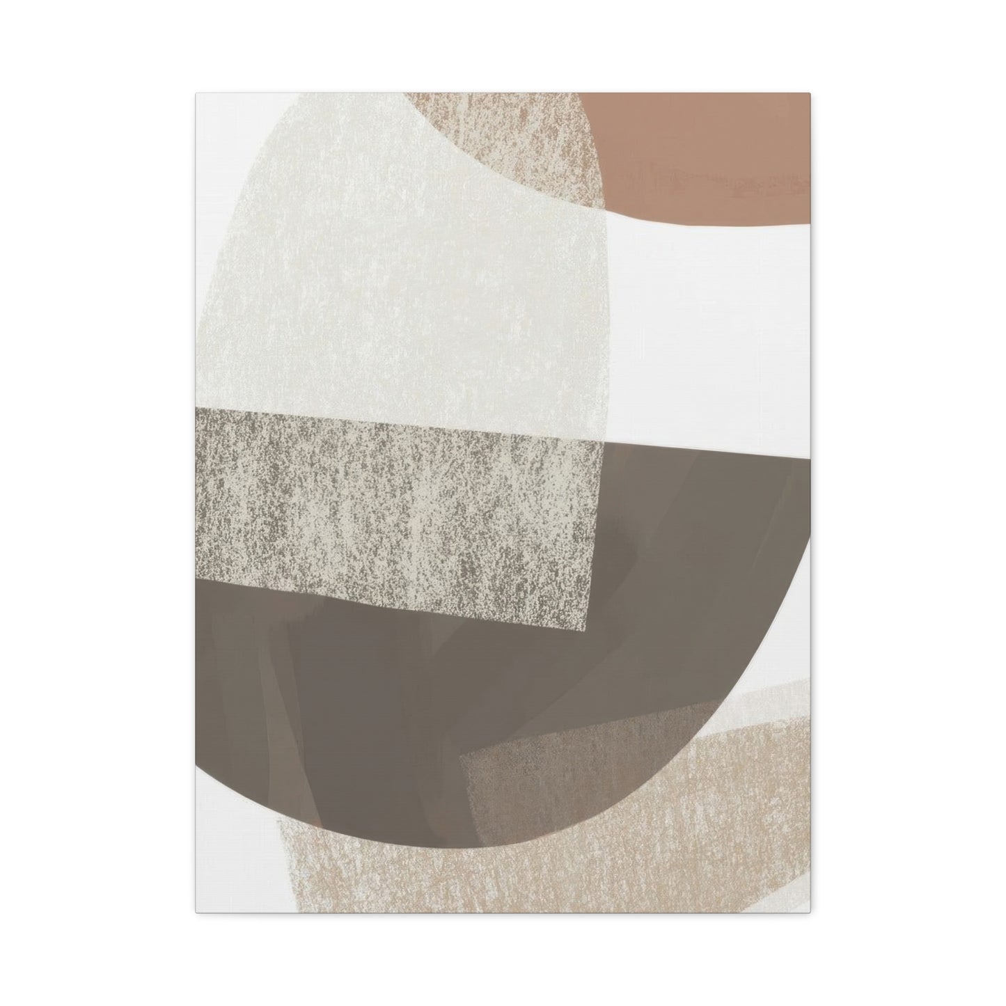 Abstract Shapes Earth Tones Wall Art & Canvas Prints