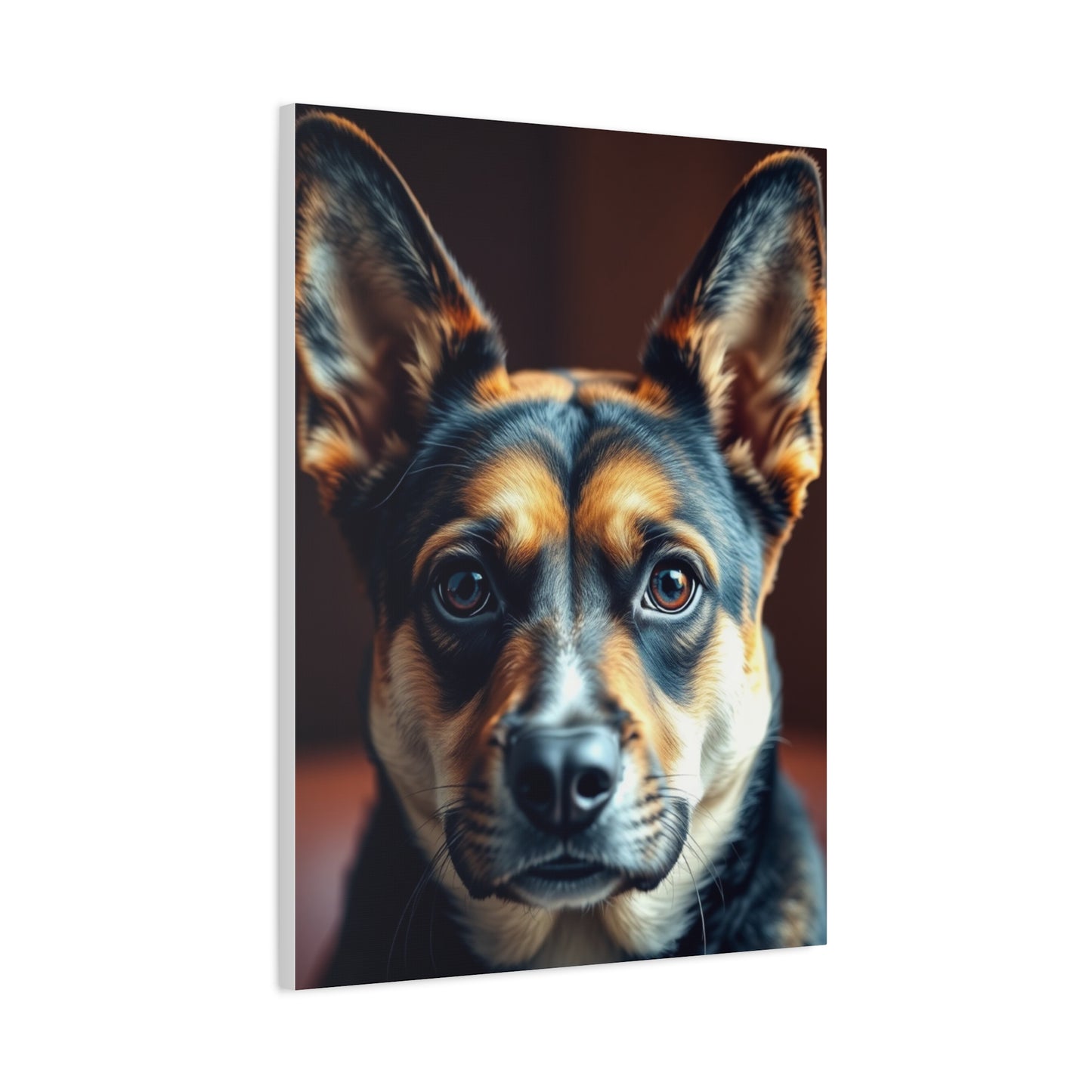 Supreme Black and Tan Art Collection Wall Art & Canvas Print