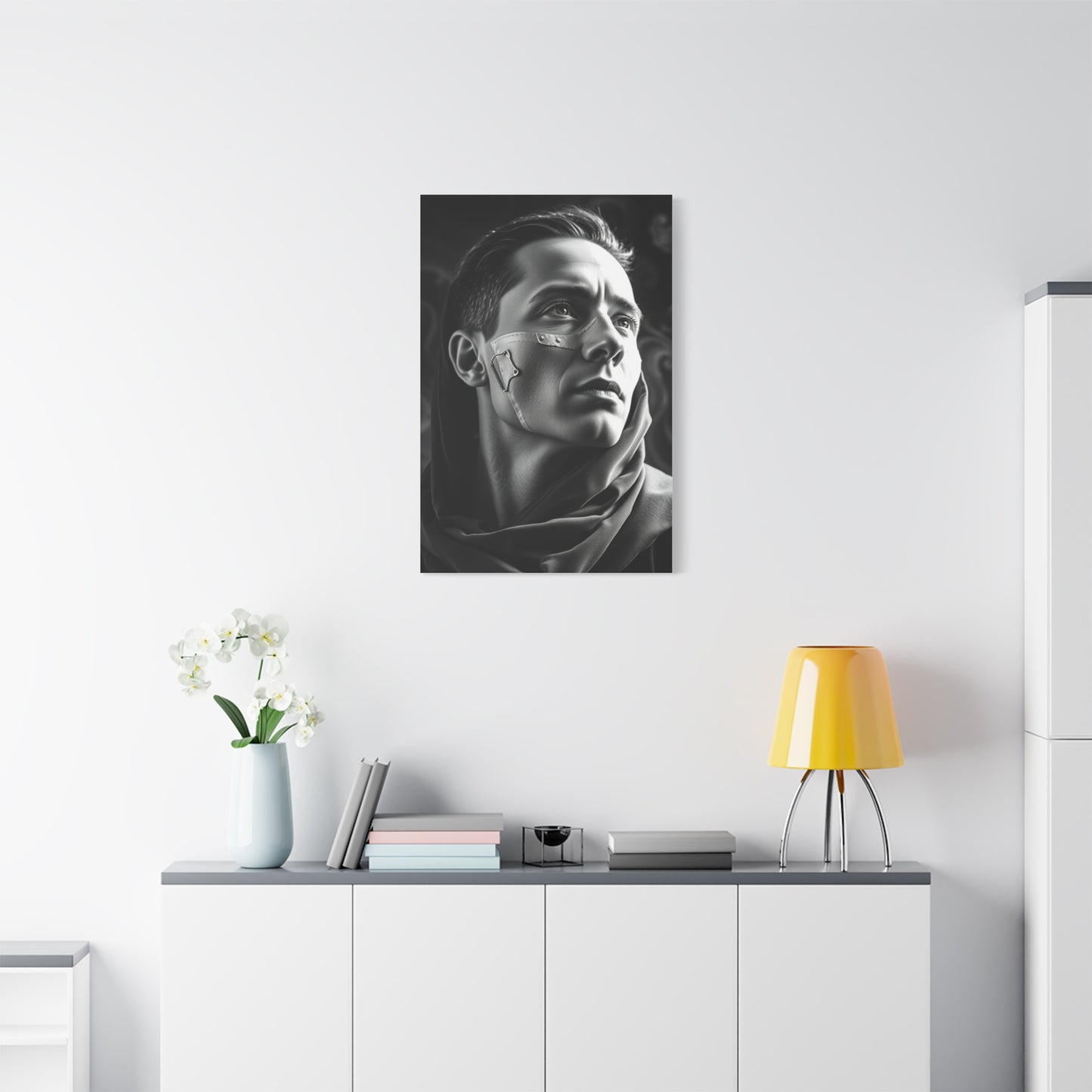 Opulent Contrast Gallery Piece Wall Art & Canvas Print