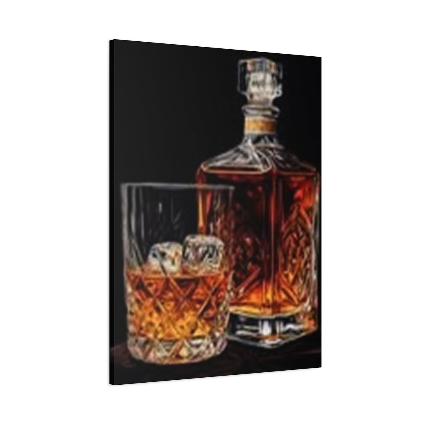 Ice Whiskey Photography Wall Art & Canvas Prints